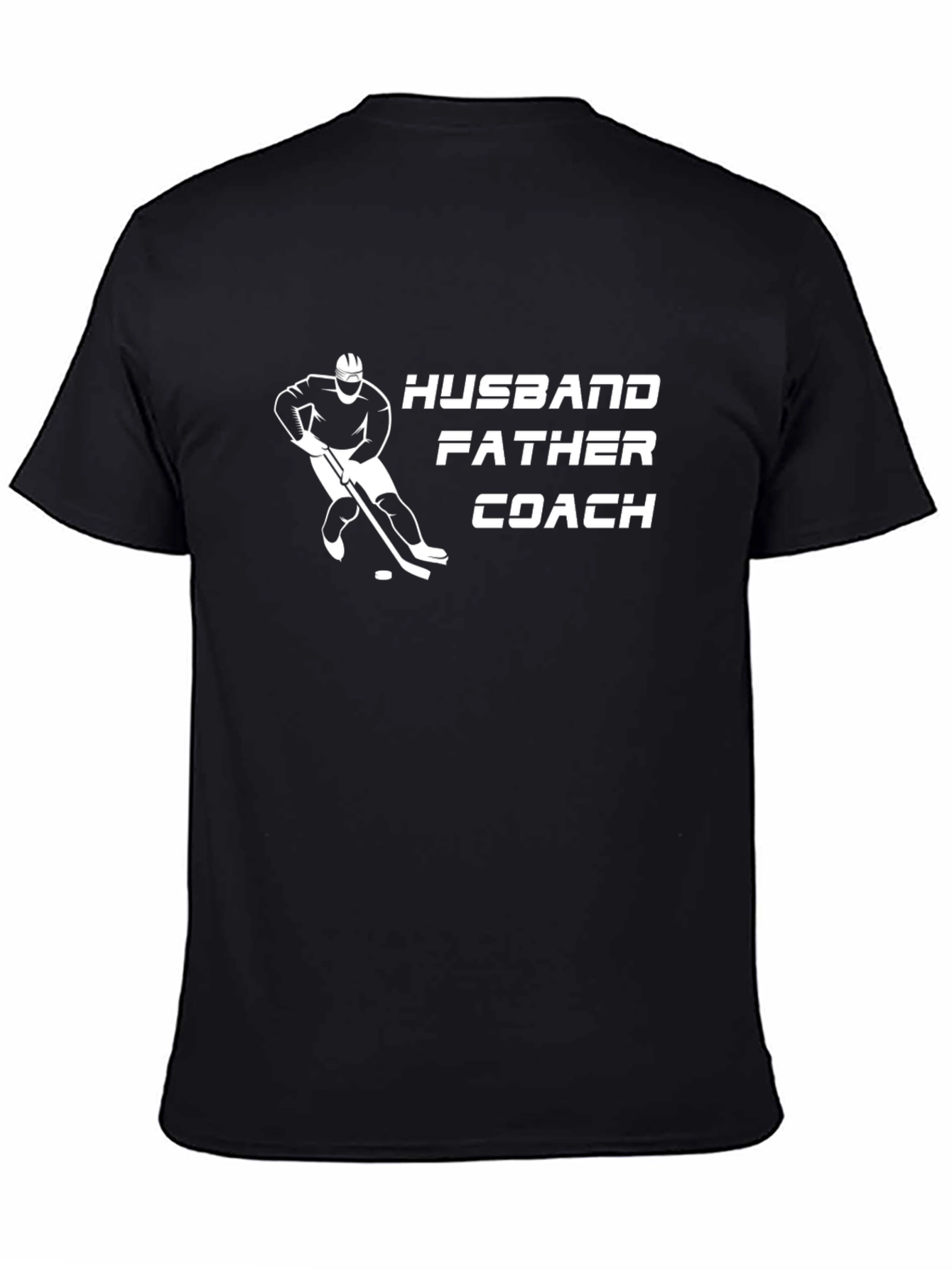 Husband Father Coach Hockey T-Shirt