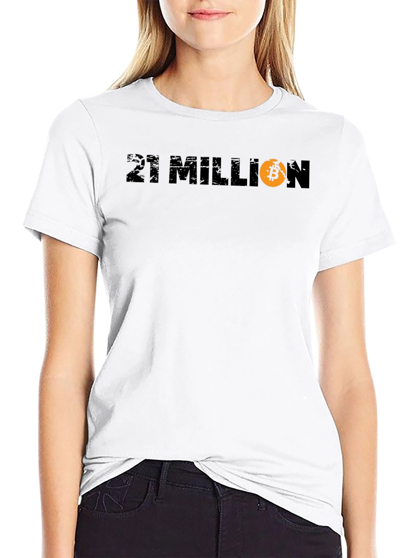 21 Million Bitcoin Black T-Shirt - Crypto HODL