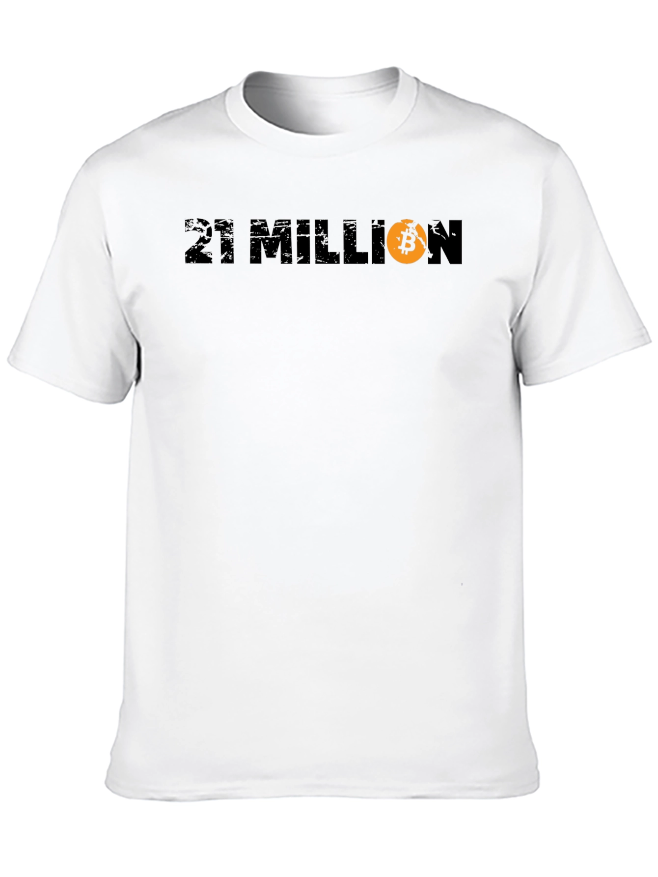 21 Million Bitcoin Black T-Shirt - Crypto HODL