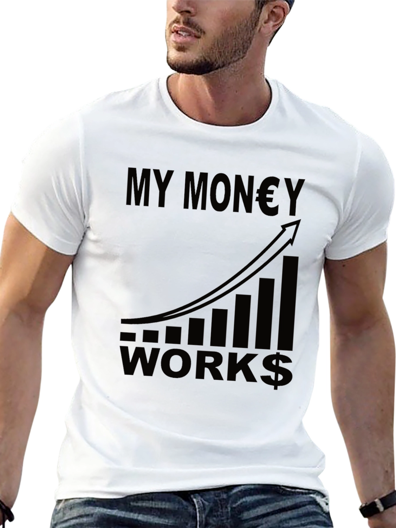 My Money Works Graphic Tee