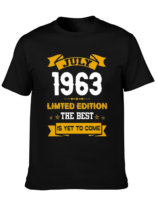 July 1963 Limited Edition T-Shirt - Birthday Gift
