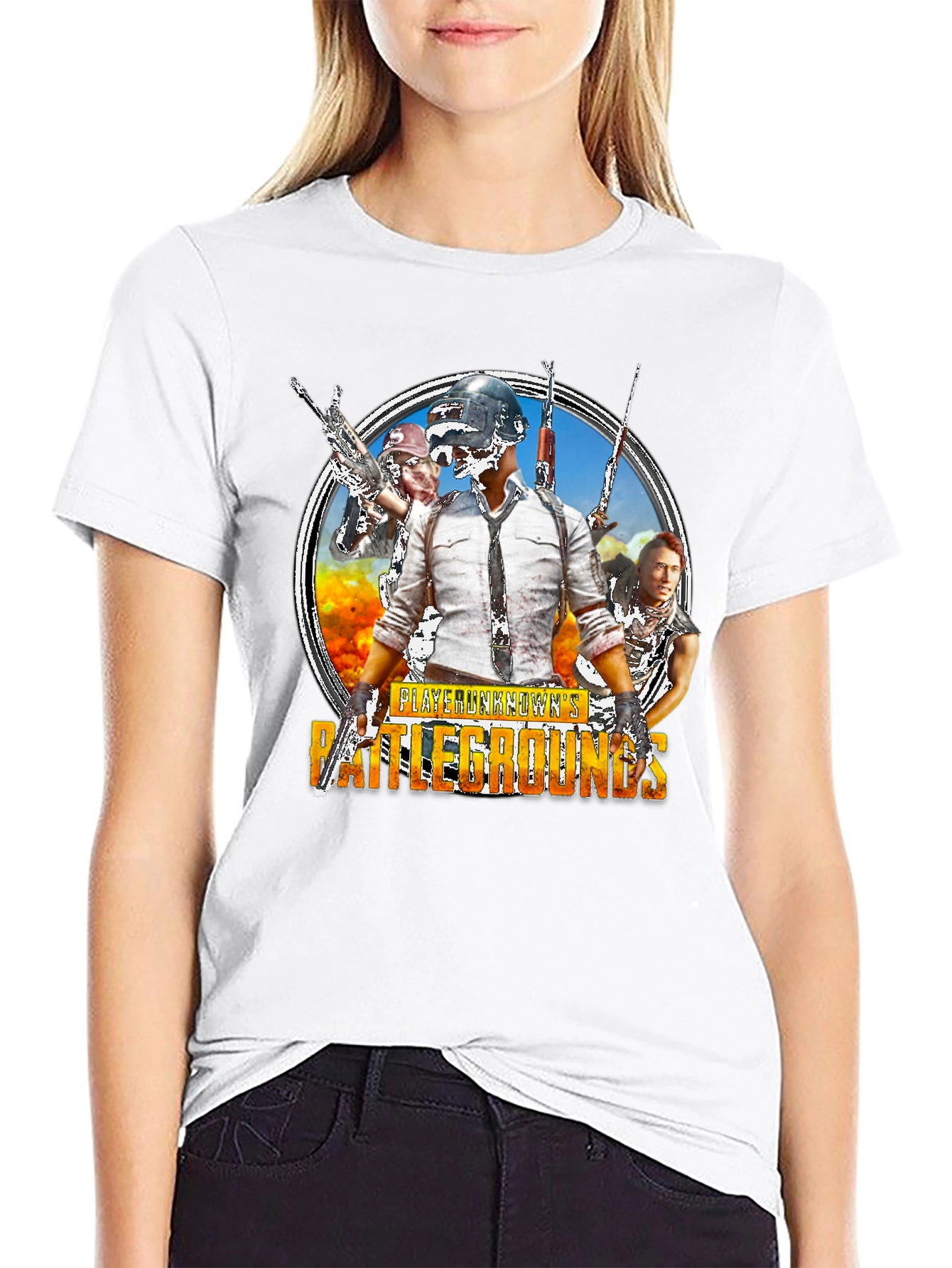 PUBG Battlegrounds Black T-Shirt