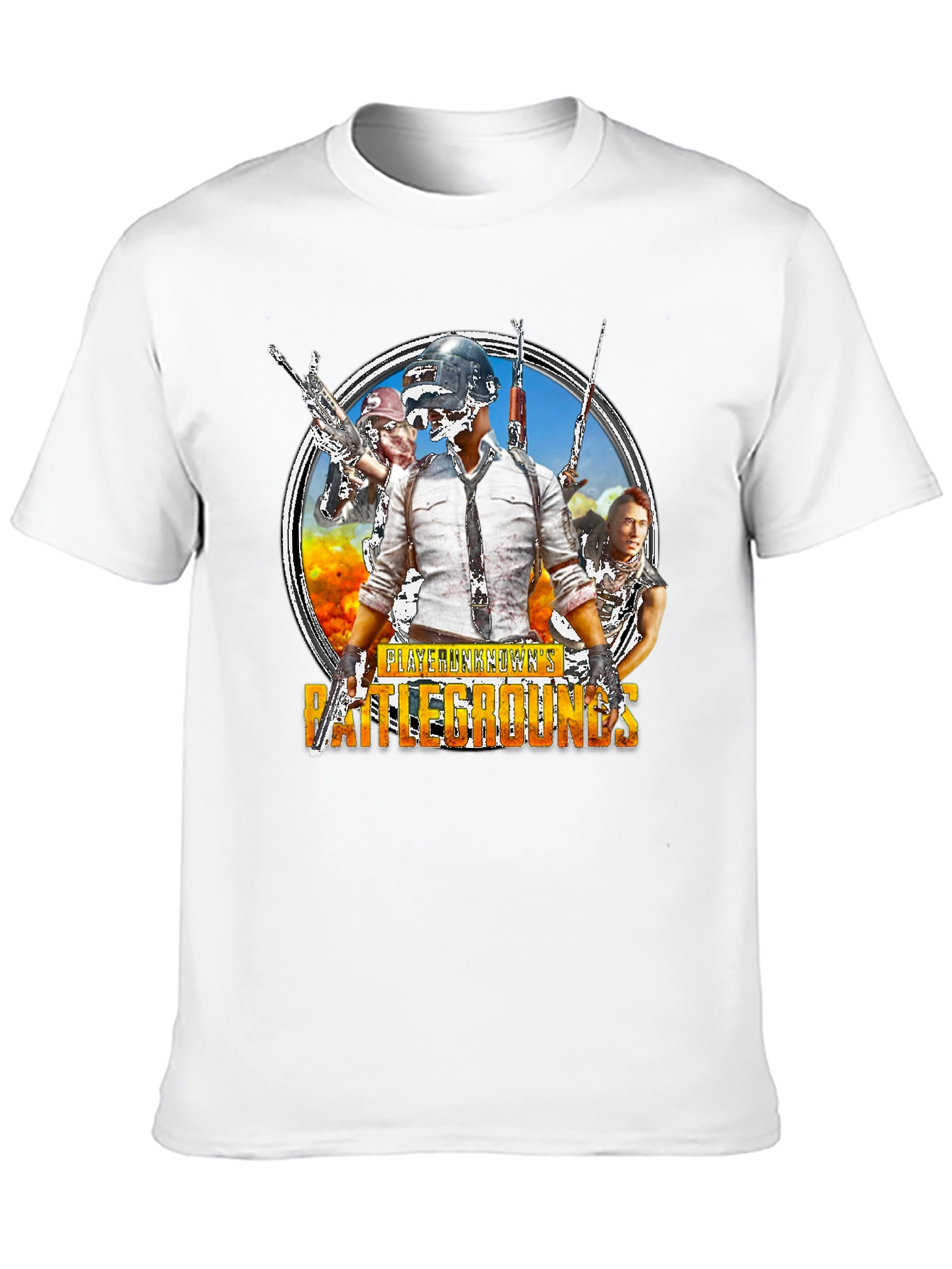PUBG Battlegrounds Black T-Shirt