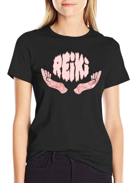 Reiki Hands Graphic T-Shirt - Energy Healing