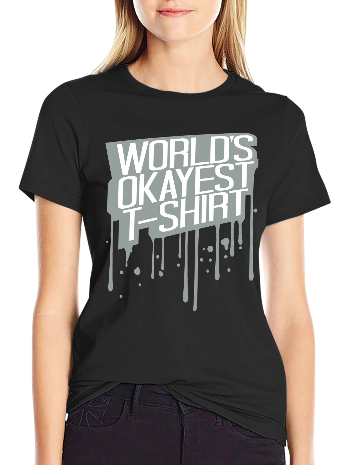 Worlds Okayest T-Shirt Graphic Tee