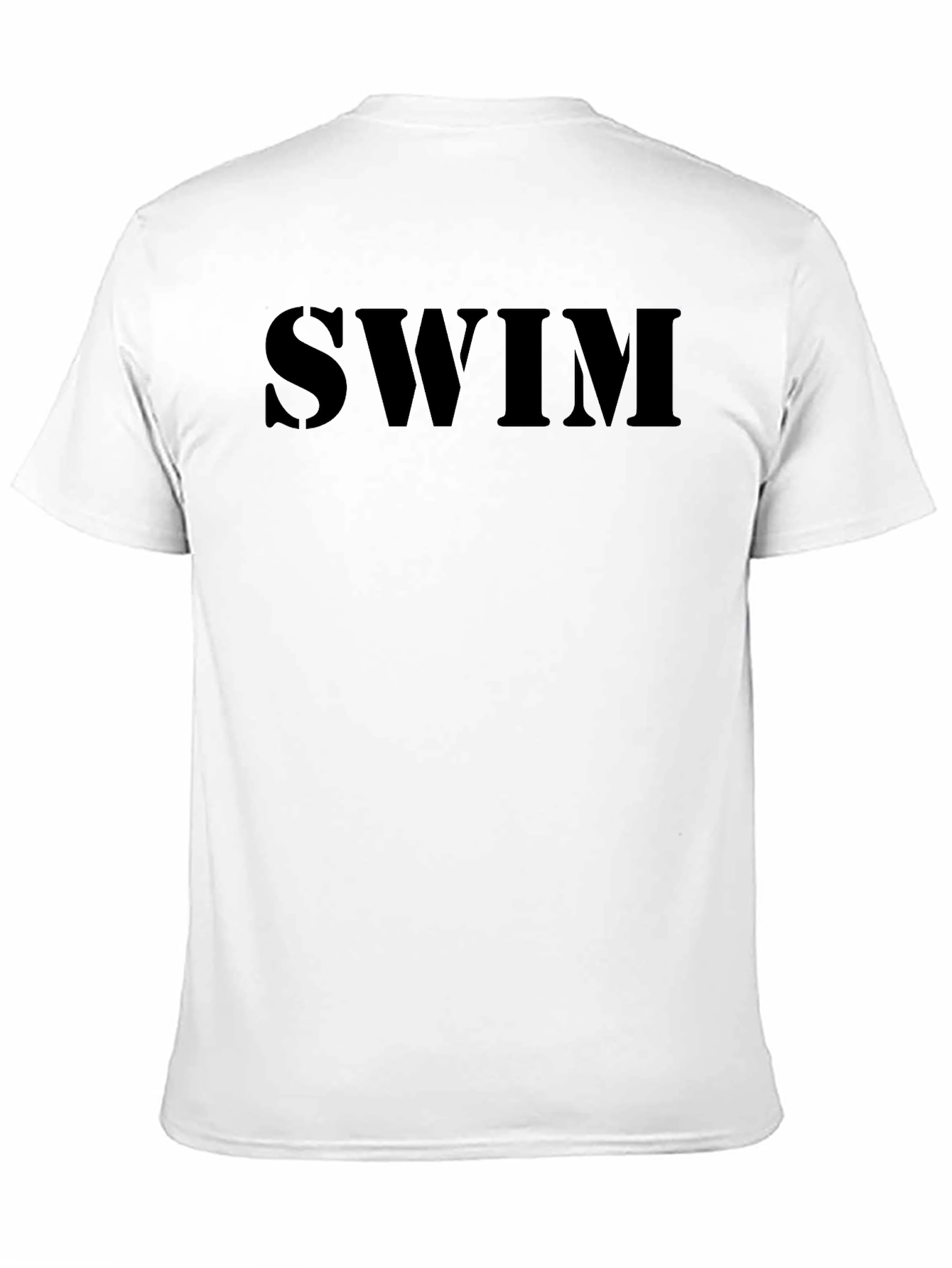 SWIM Graphic Print Black T-Shirt