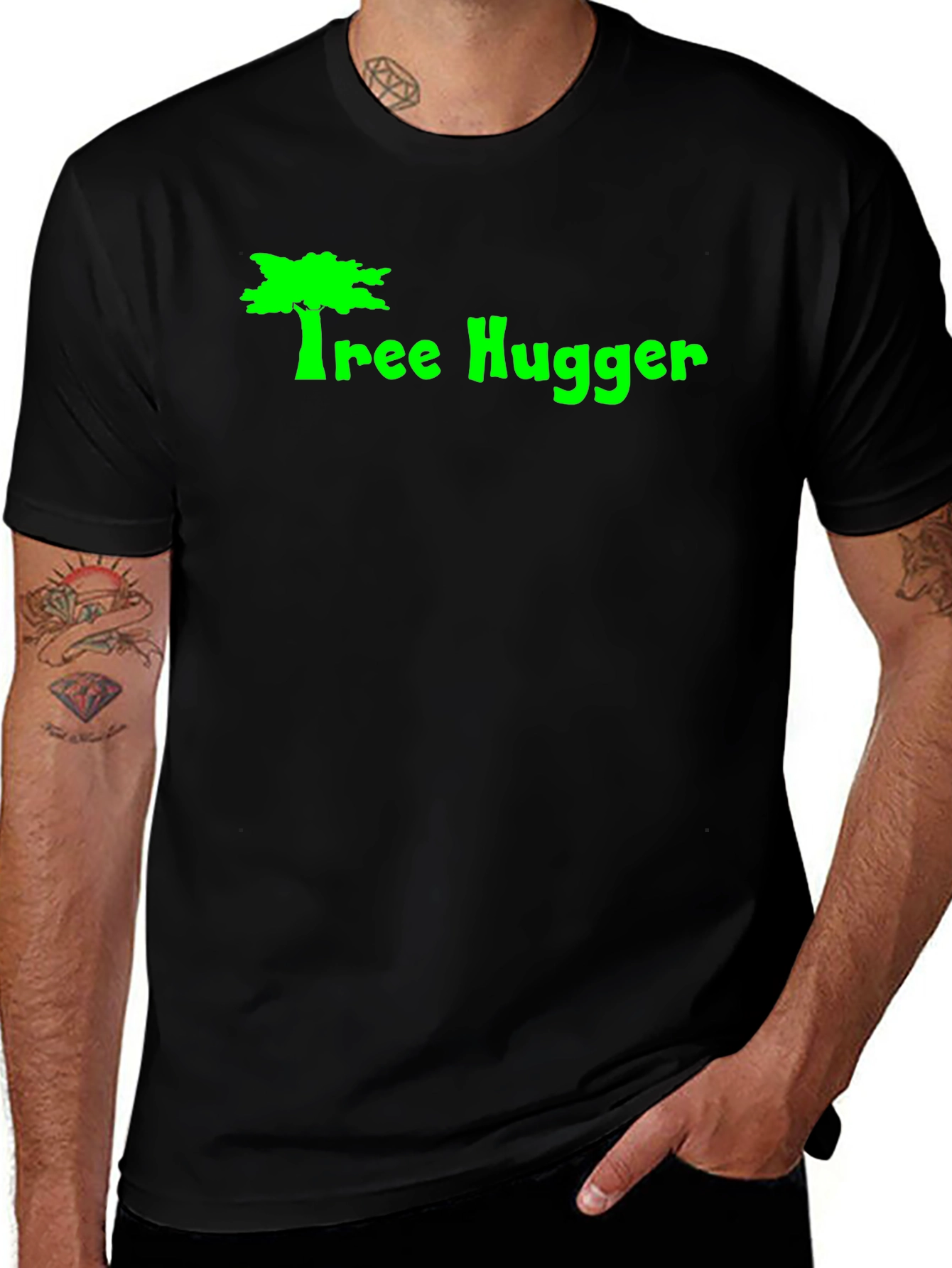 Tree Hugger T-Shirt - Eco-Friendly Style