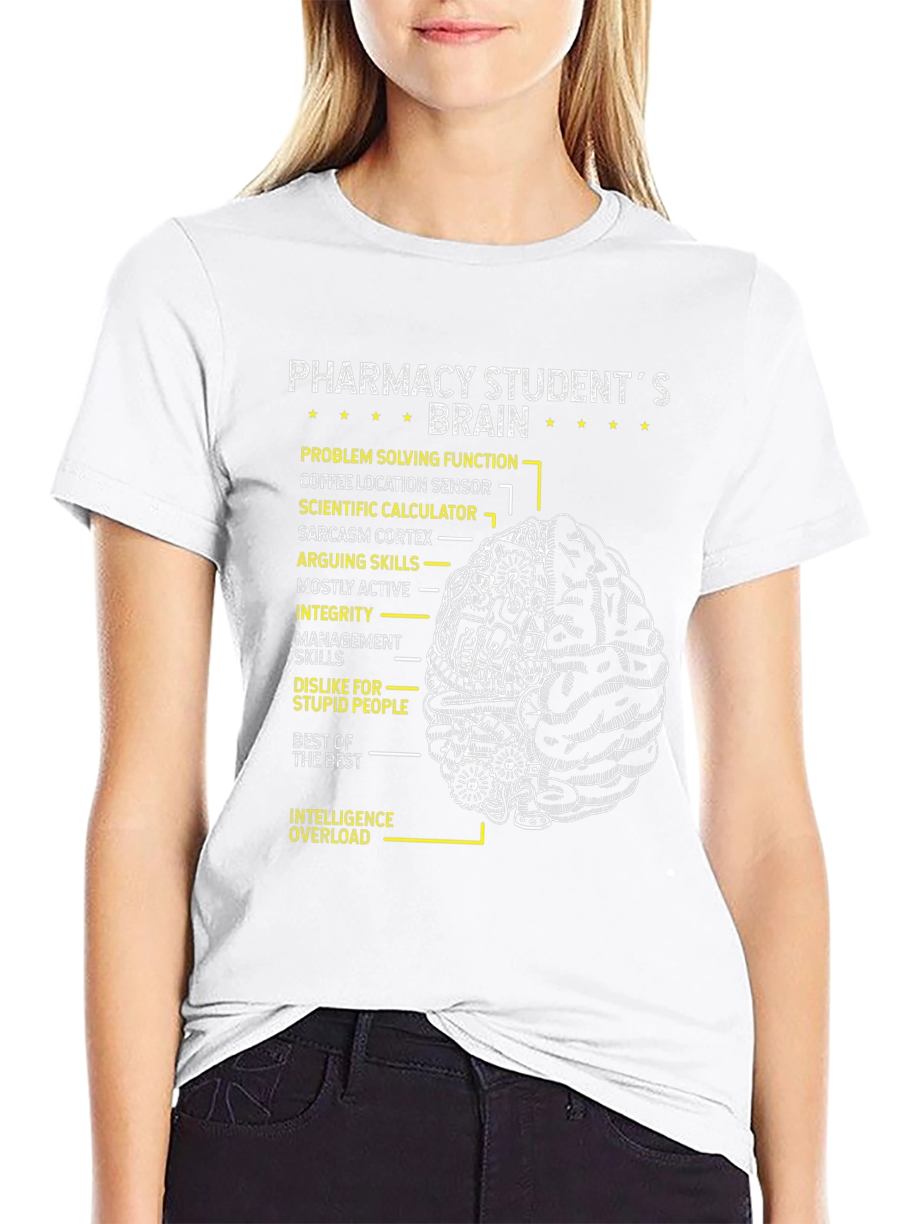 Pharmacy Students Brain T-Shirt