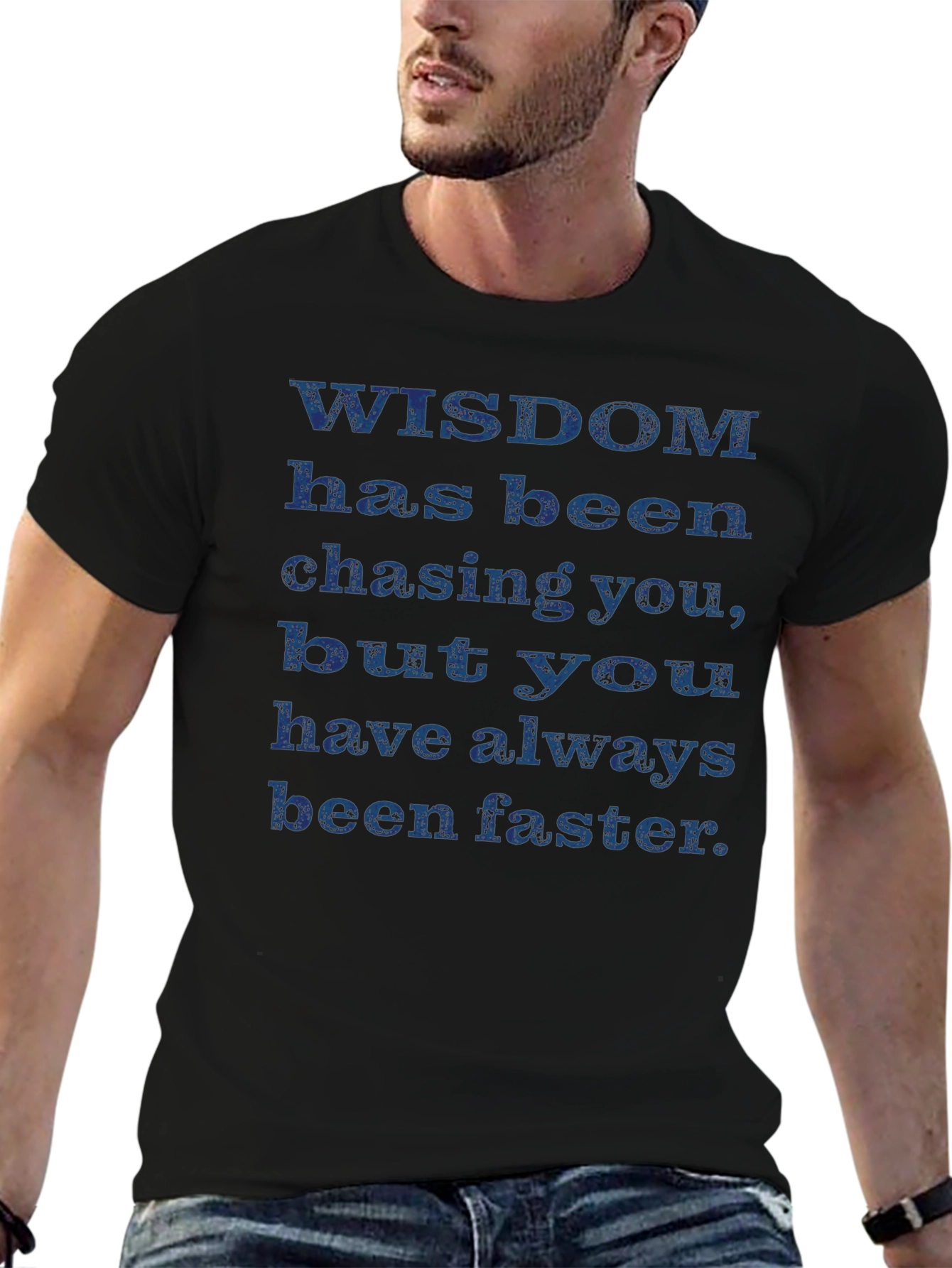 Wisdom Chasing Tee - Always Faster Graphic T-Shirt