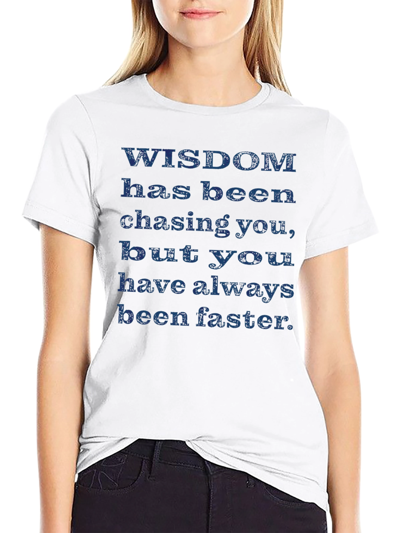 Wisdom Chasing Tee - Always Faster Graphic T-Shirt