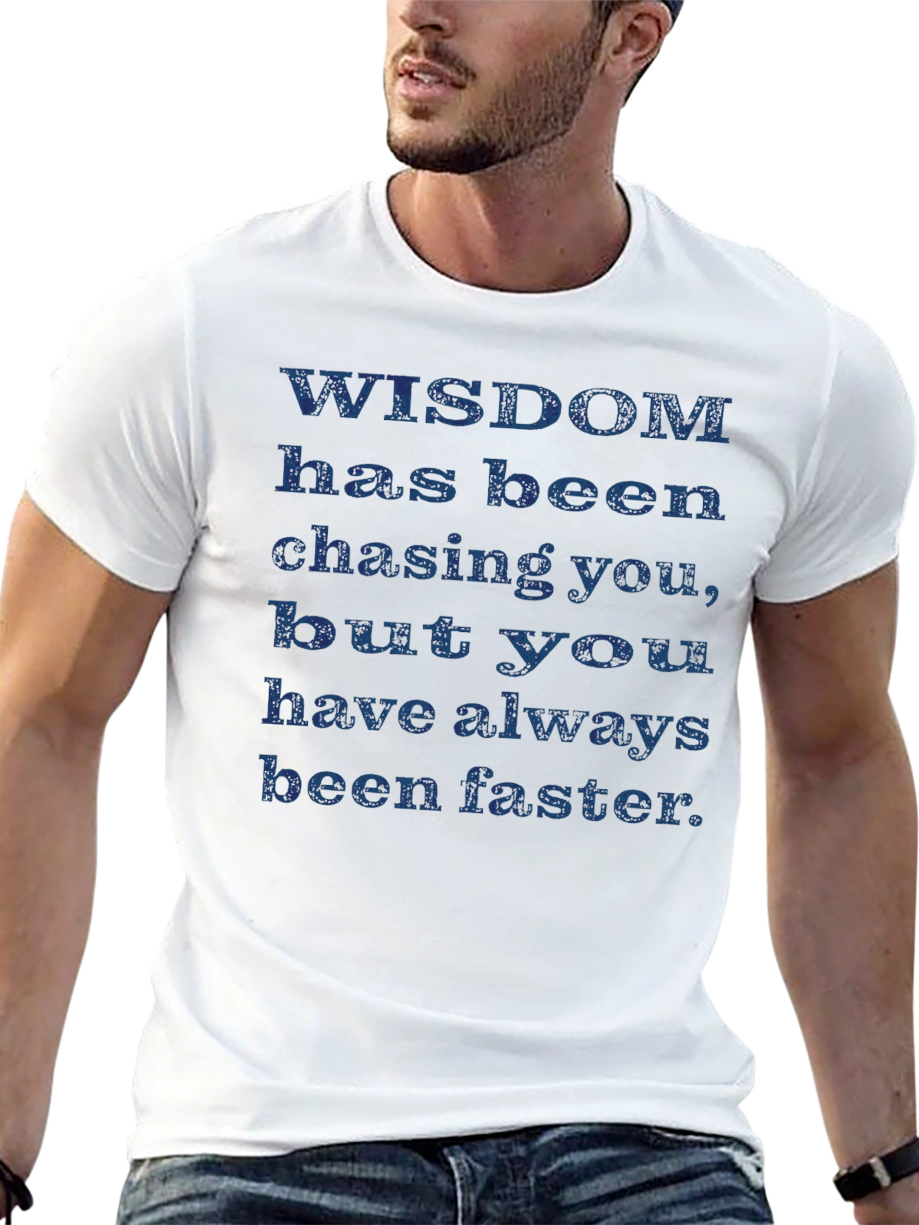 Wisdom Chasing Tee - Always Faster Graphic T-Shirt