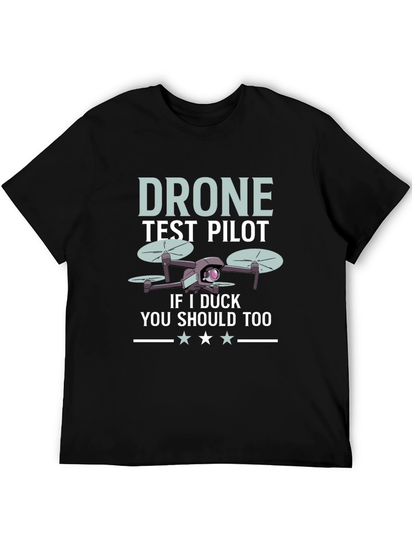 Drone Test Pilot Graphic Tee - Funny Hobbyist Shirt