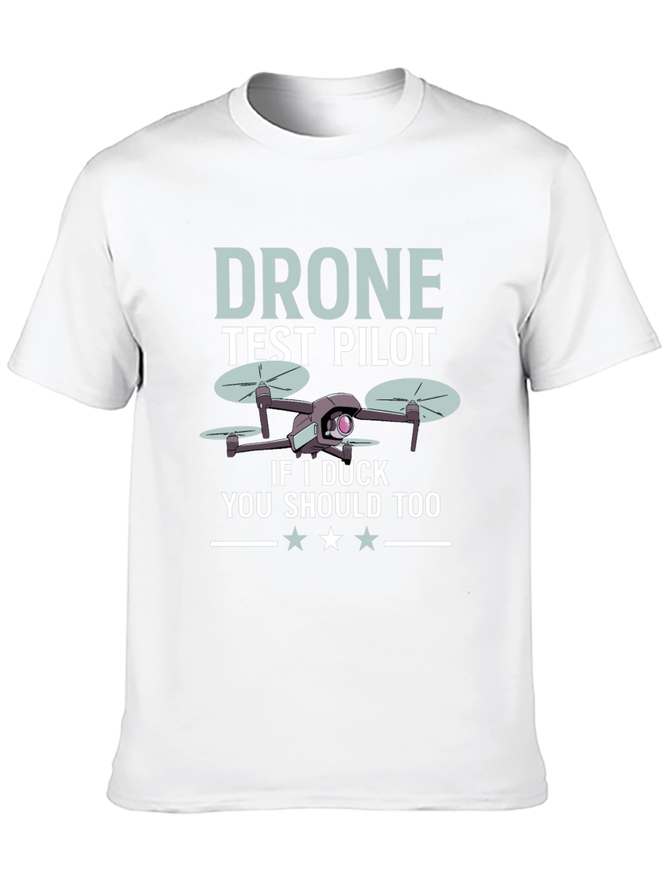 Drone Test Pilot Graphic Tee - Funny Hobbyist Shirt