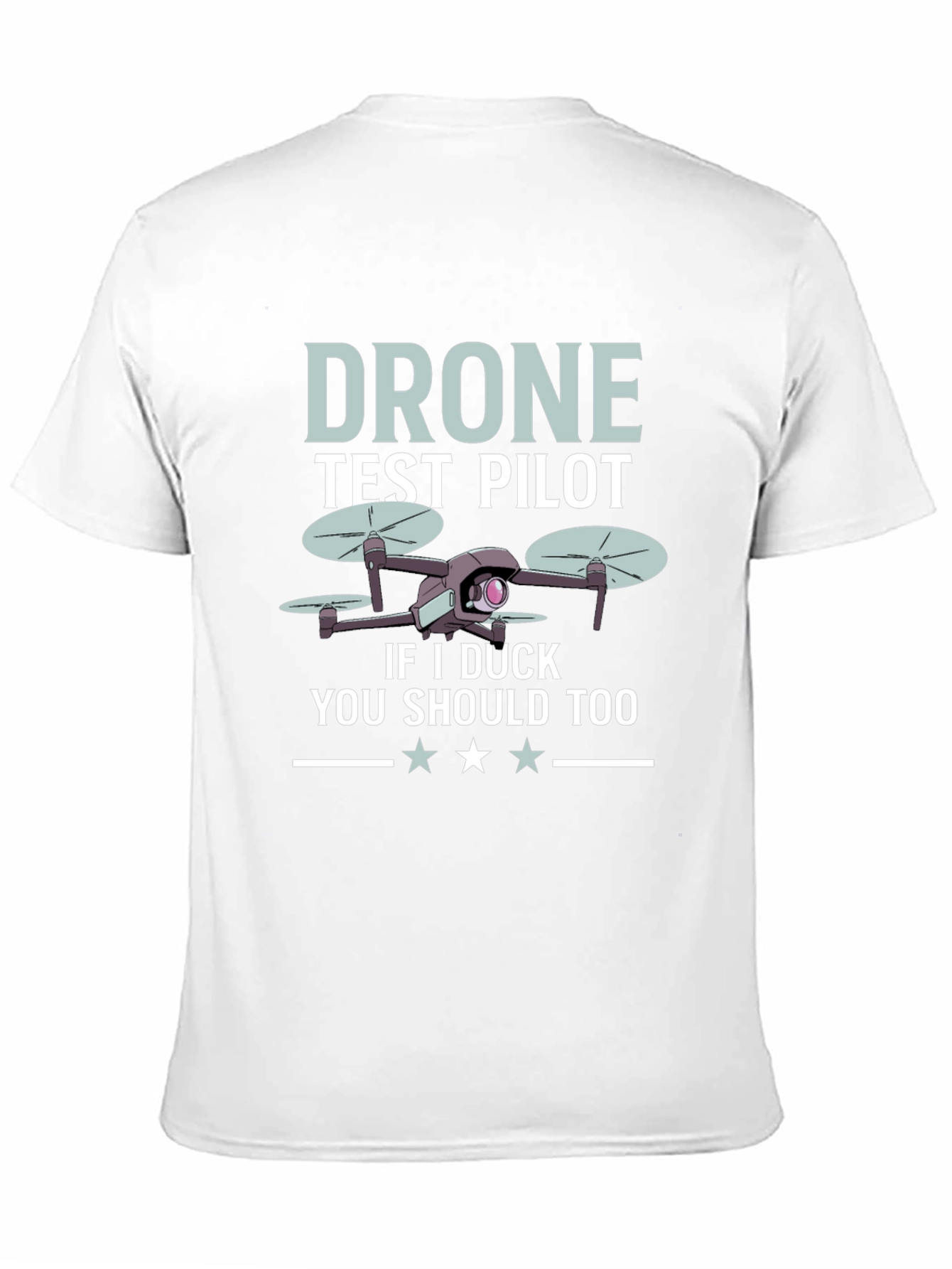 Drone Test Pilot Graphic Tee - Funny Hobbyist Shirt
