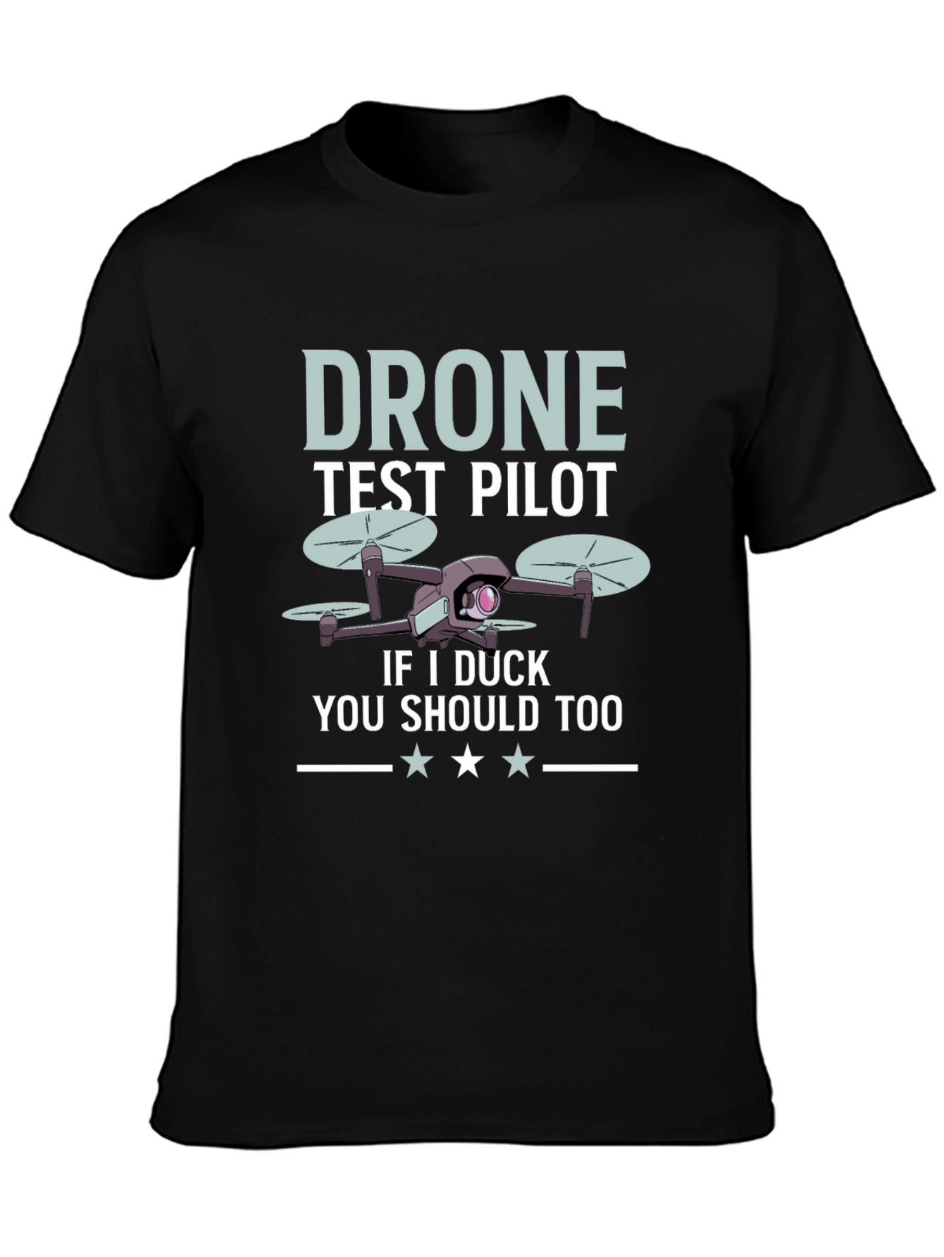 Drone Test Pilot Graphic Tee - Funny Hobbyist Shirt