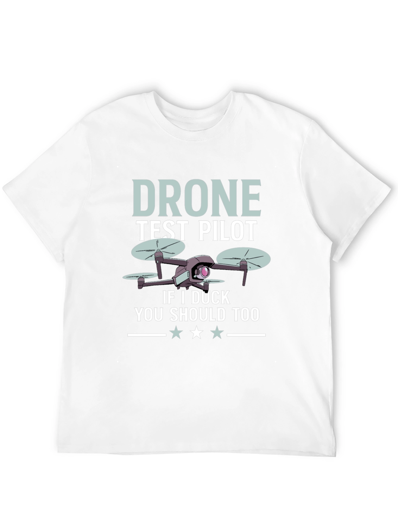 Drone Test Pilot Graphic Tee - Funny Hobbyist Shirt