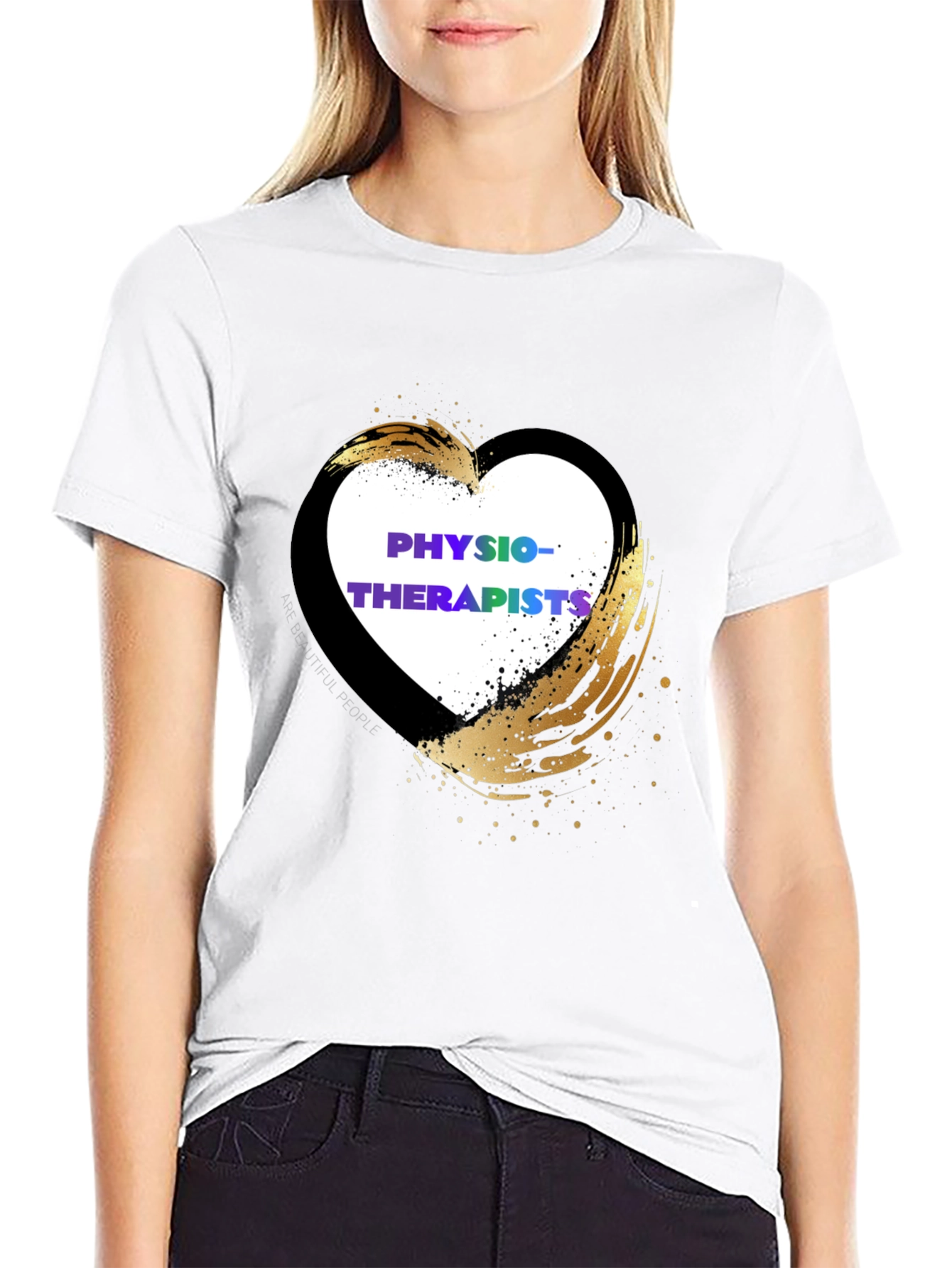 Physiotherapists Heart Graphic Tee