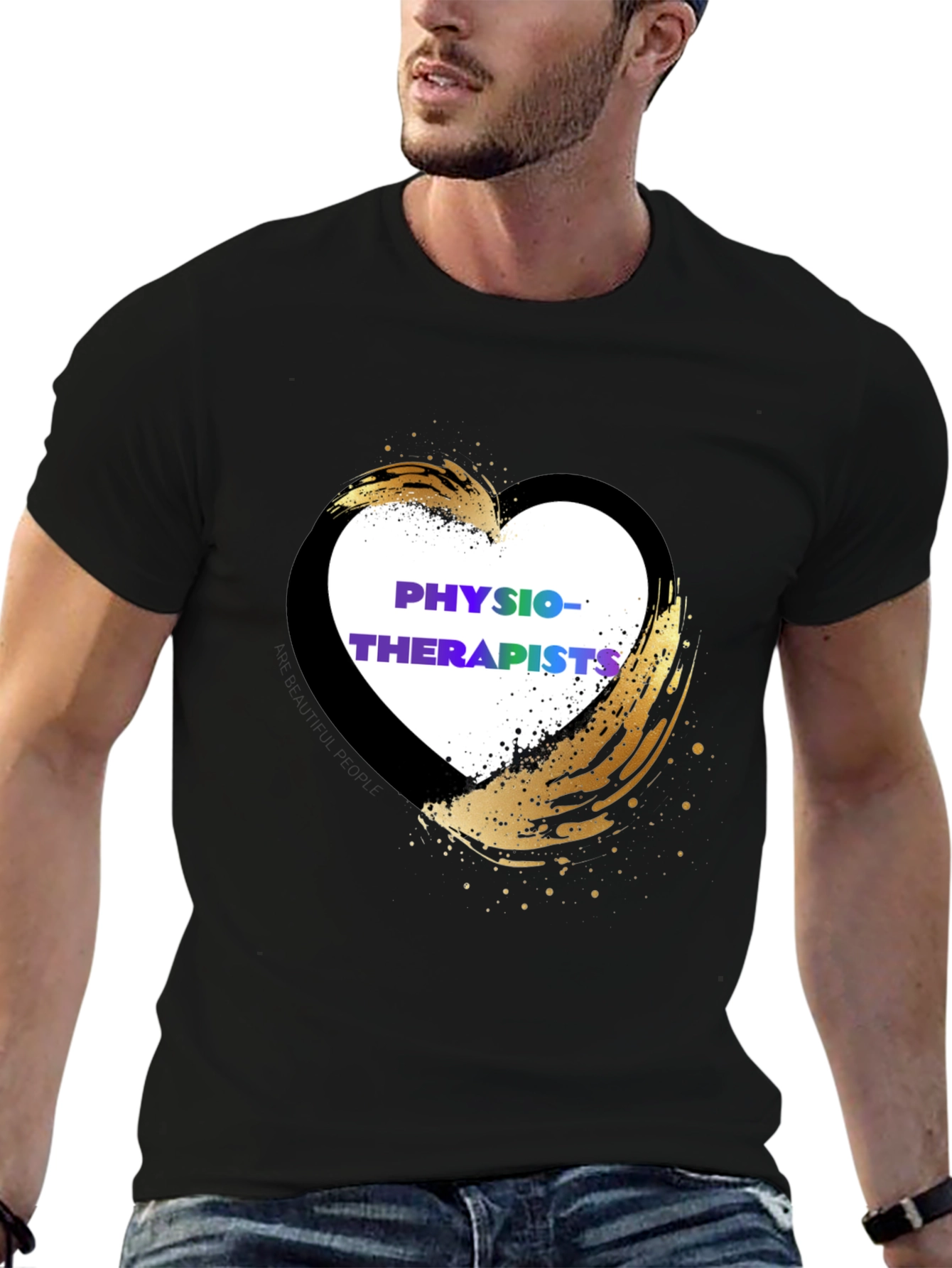 Physiotherapists Heart Graphic Tee