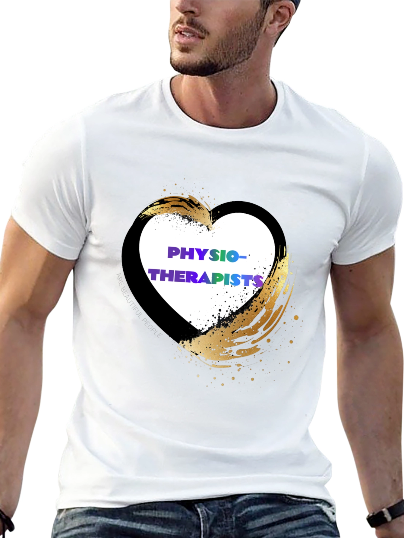 Physiotherapists Heart Graphic Tee