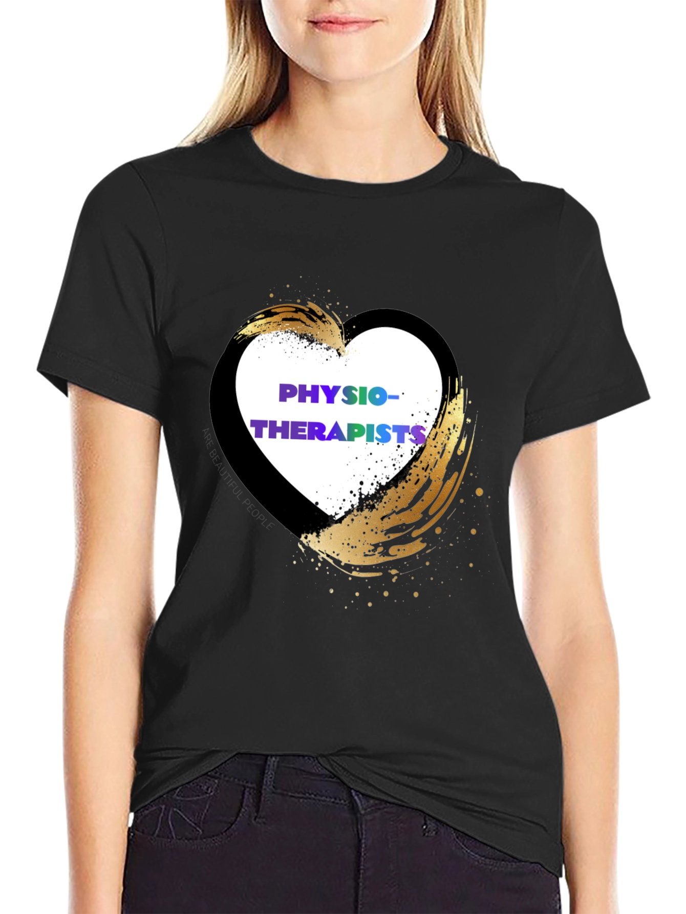 Physiotherapists Heart Graphic Tee