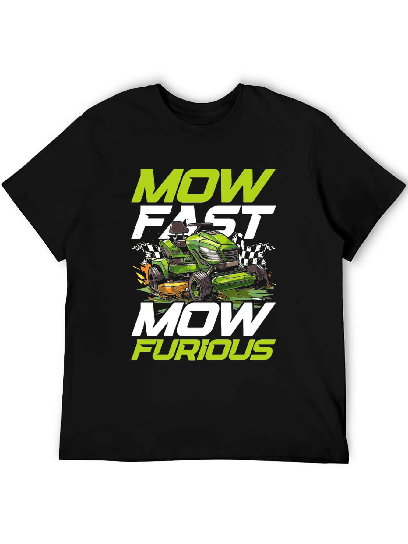 Mow Fast Furious Graphic T-Shirt