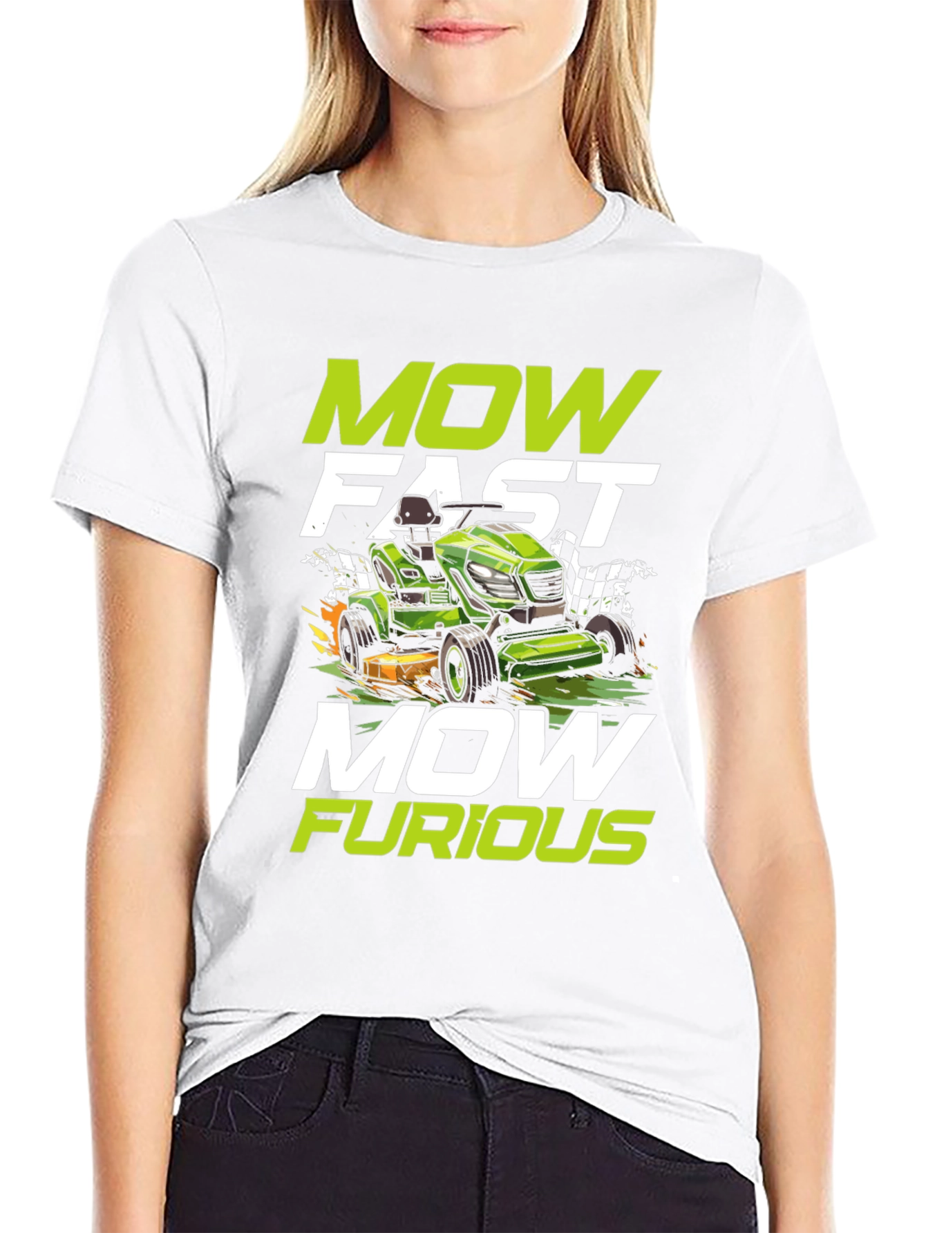 Mow Fast Furious Graphic T-Shirt