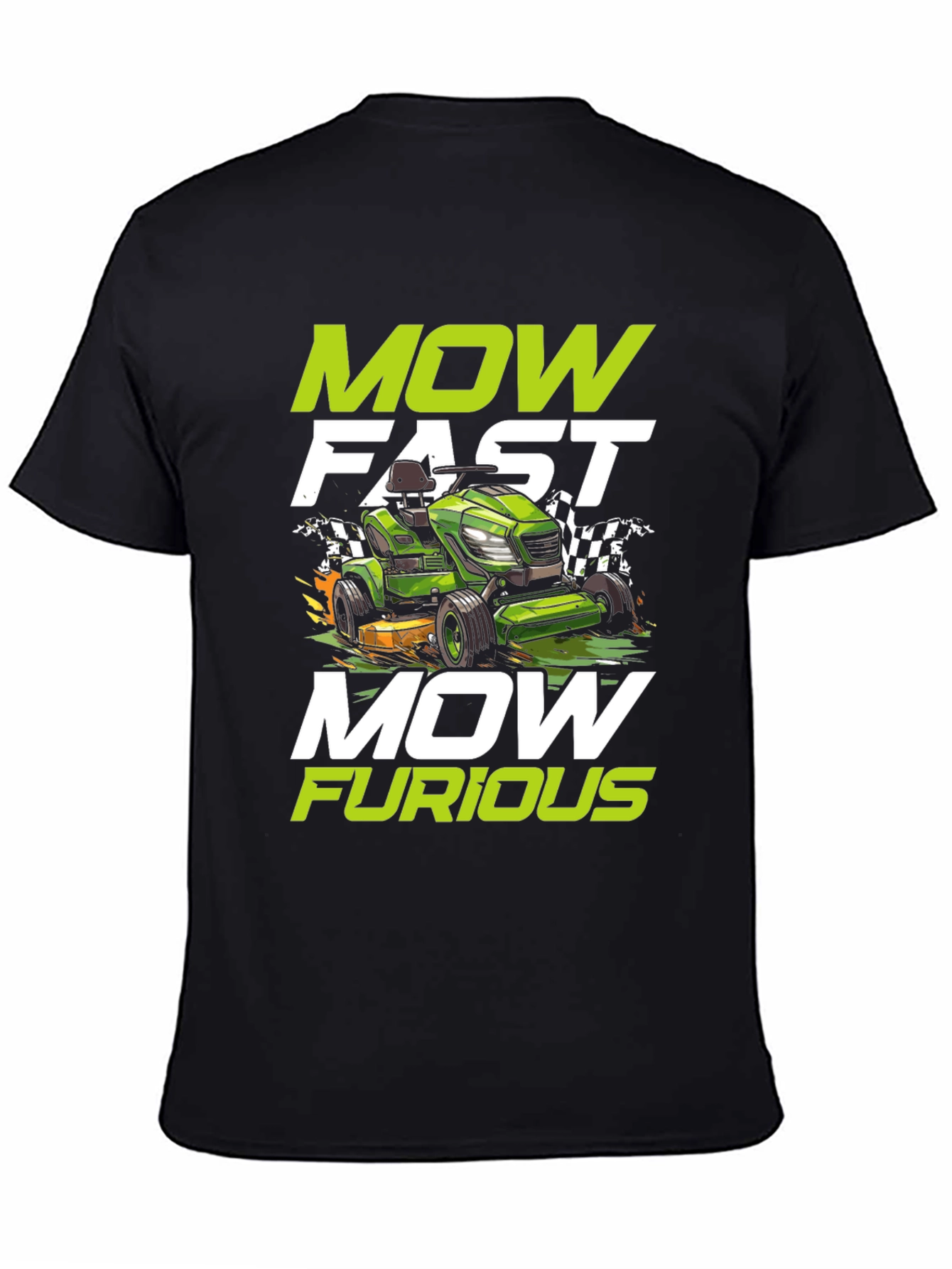 Mow Fast Furious Graphic T-Shirt