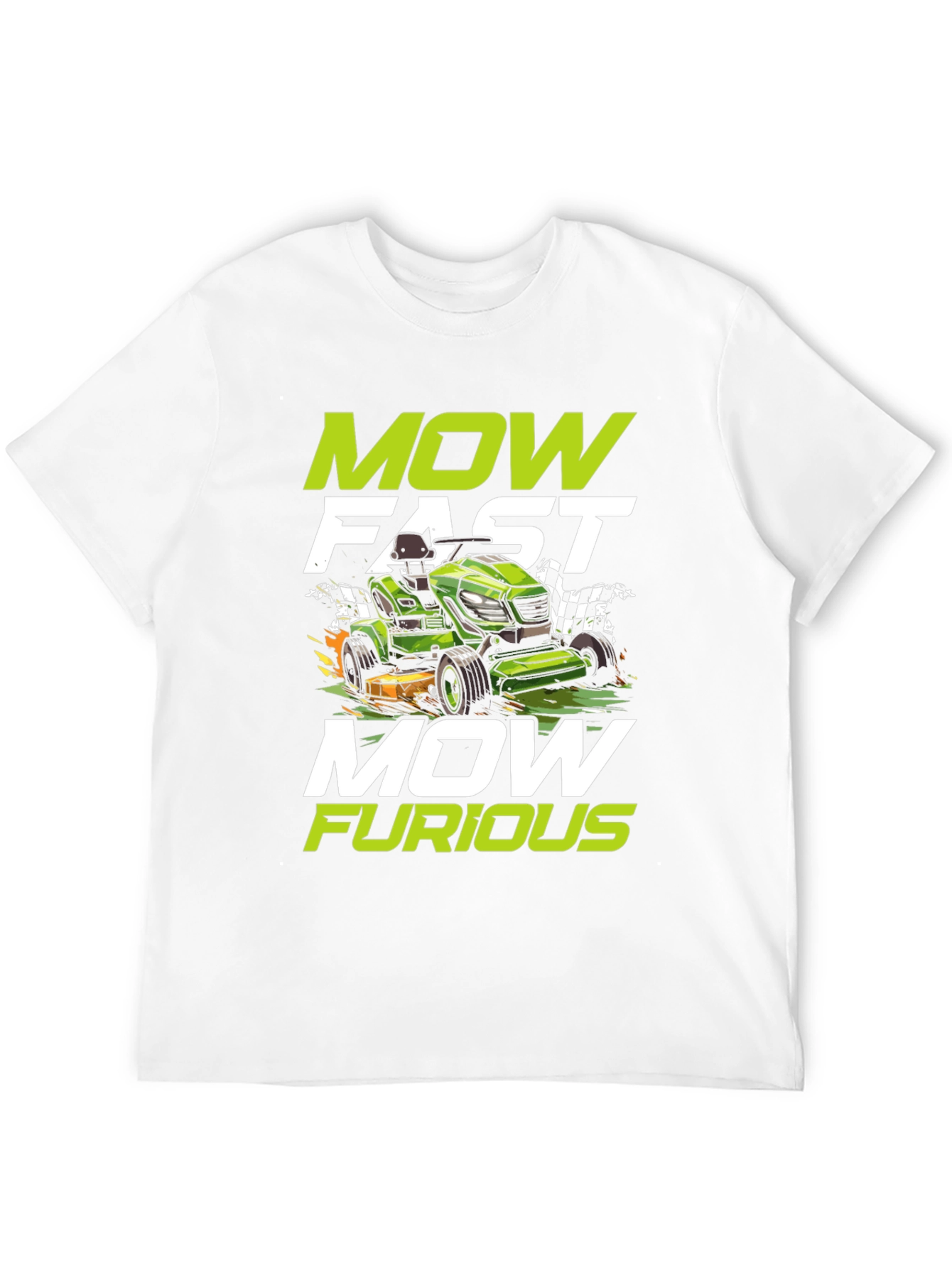 Mow Fast Furious Graphic T-Shirt