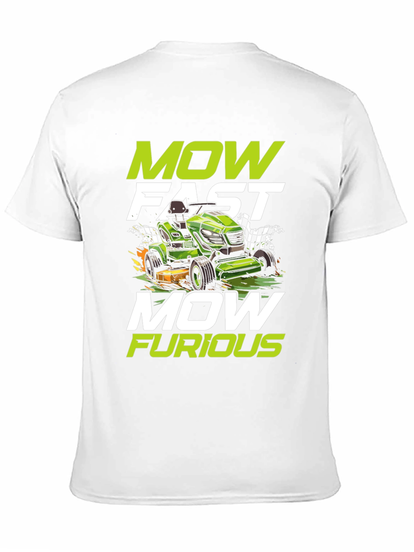 Mow Fast Furious Graphic T-Shirt