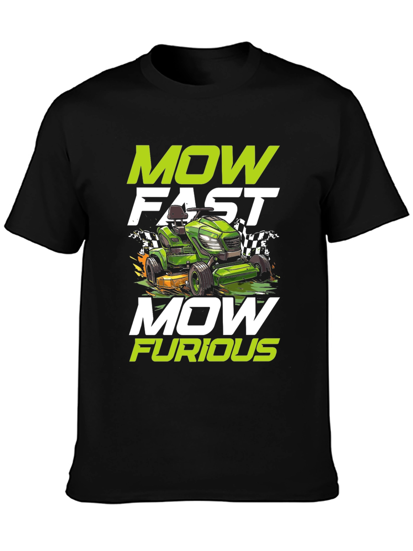 Mow Fast Furious Graphic T-Shirt