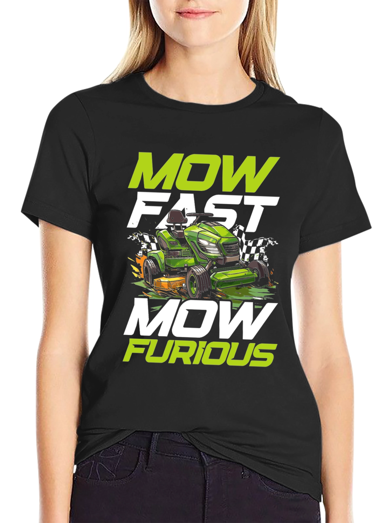 Mow Fast Furious Graphic T-Shirt
