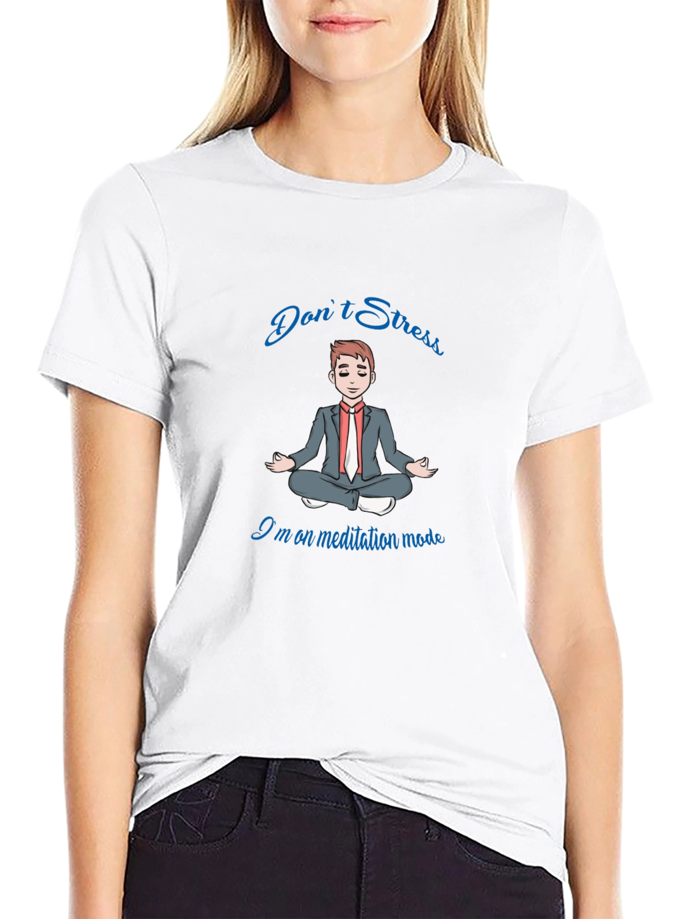 Mens Meditation Mode T-Shirt