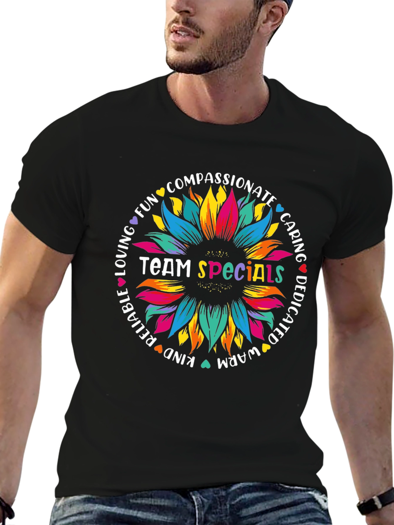 Team Specials Sunflower Graphic T-Shirt