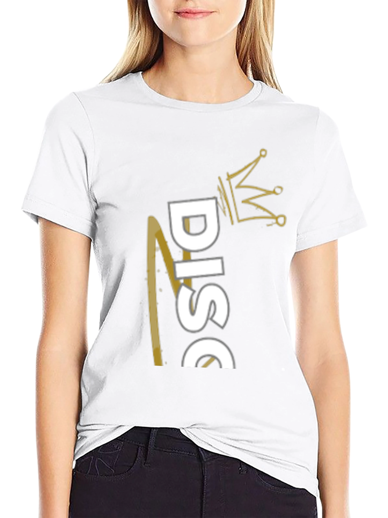 Disc Golf King T-Shirt - Black Stylish Casual Tee