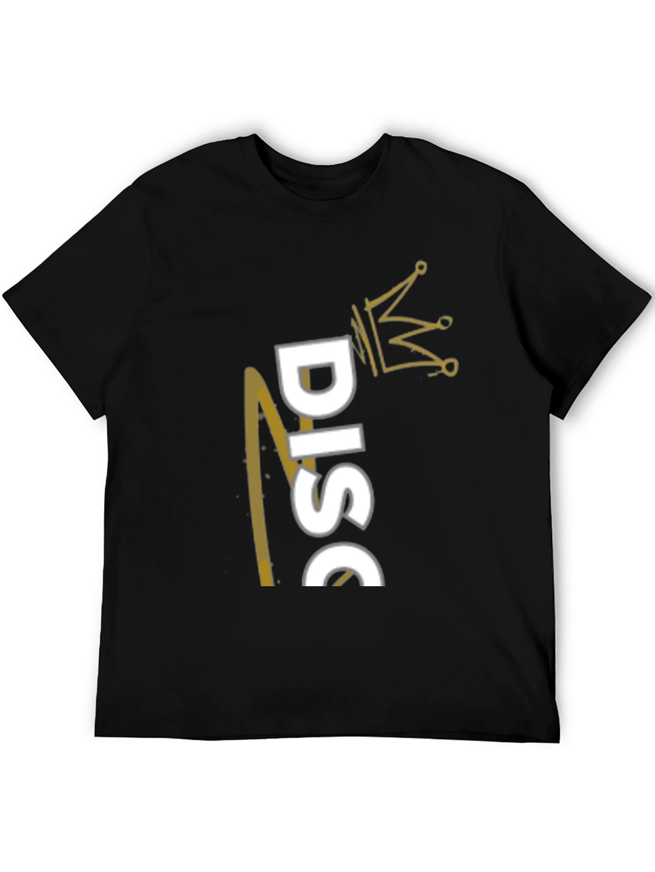 Disc Golf King T-Shirt - Black Stylish Casual Tee