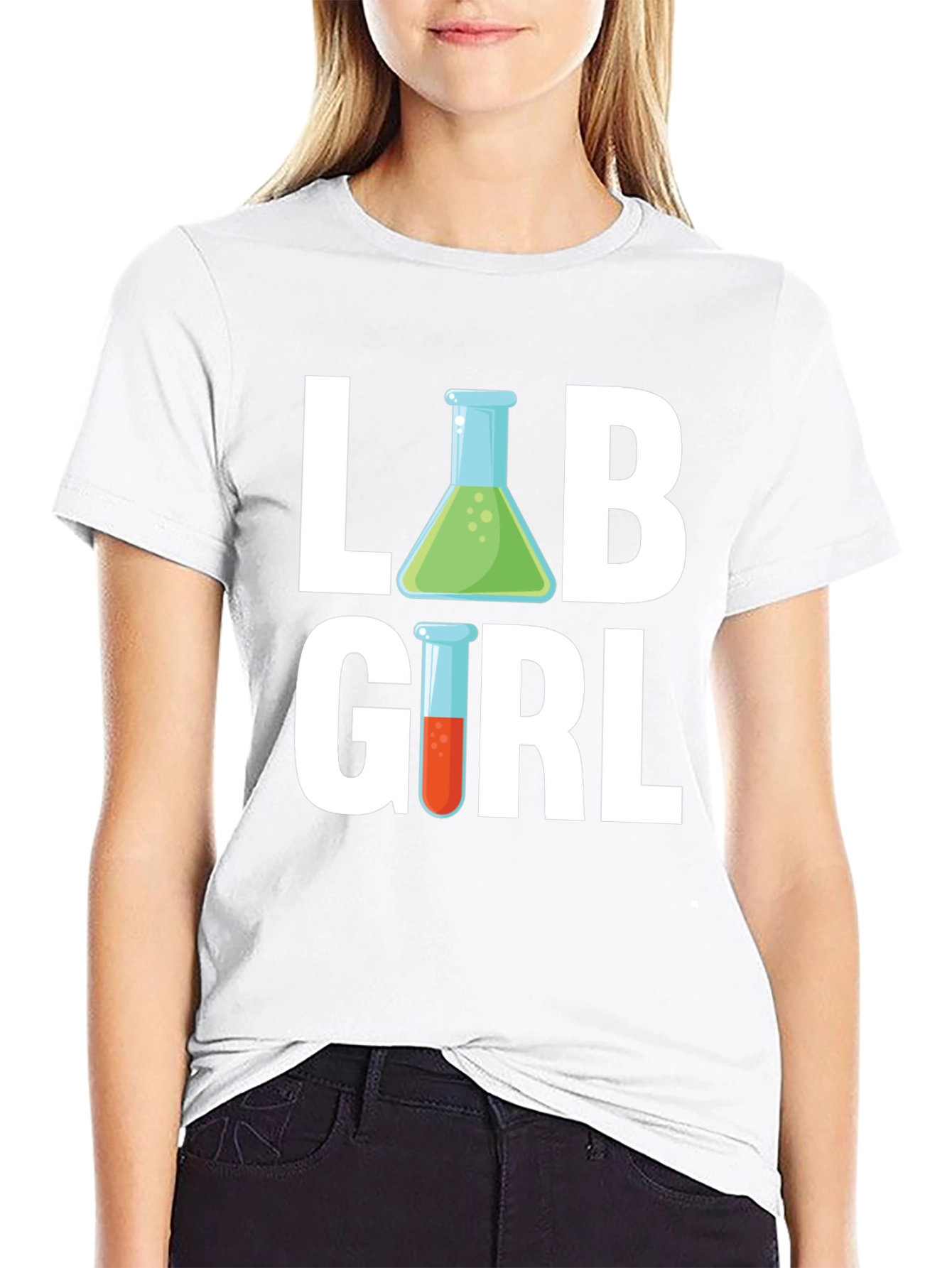 Lab Girl Science T-Shirt - Chemistry Tee
