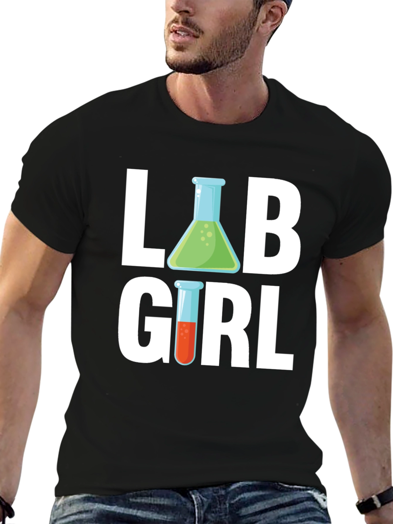Lab Girl Science T-Shirt - Chemistry Tee