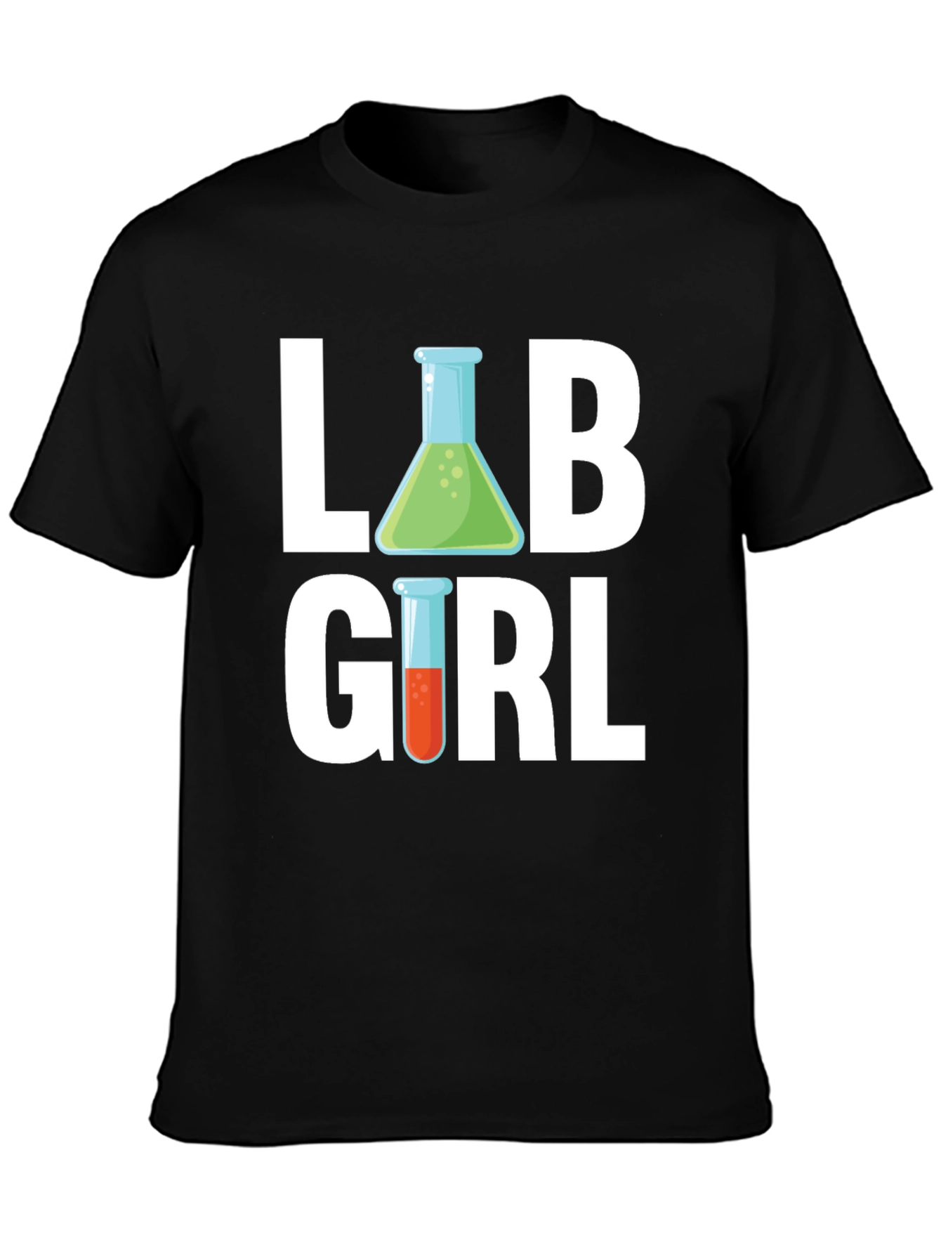 Lab Girl Science T-Shirt - Chemistry Tee