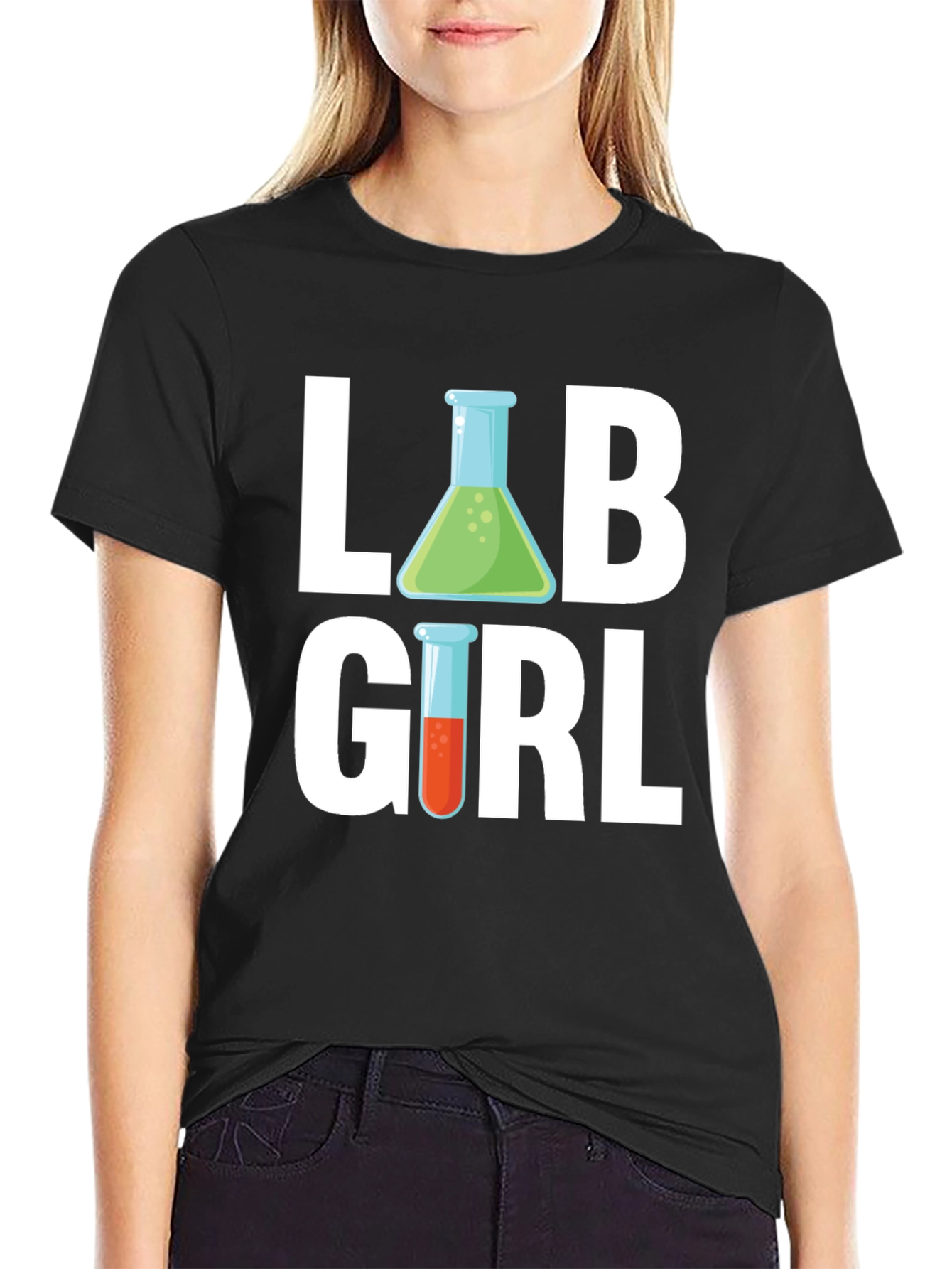 Lab Girl Science T-Shirt - Chemistry Tee