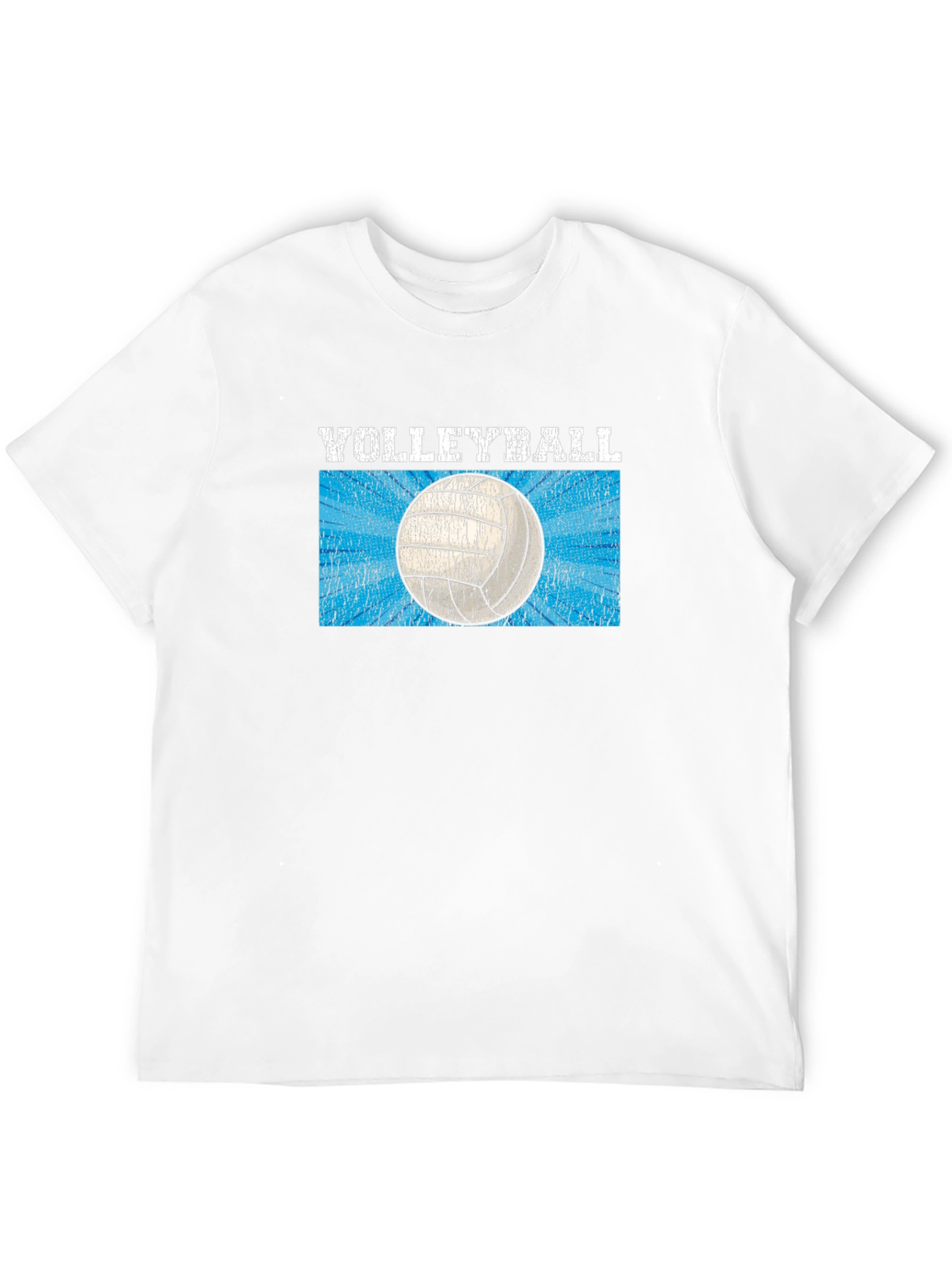 Volleyball Graphic T-Shirt - Black