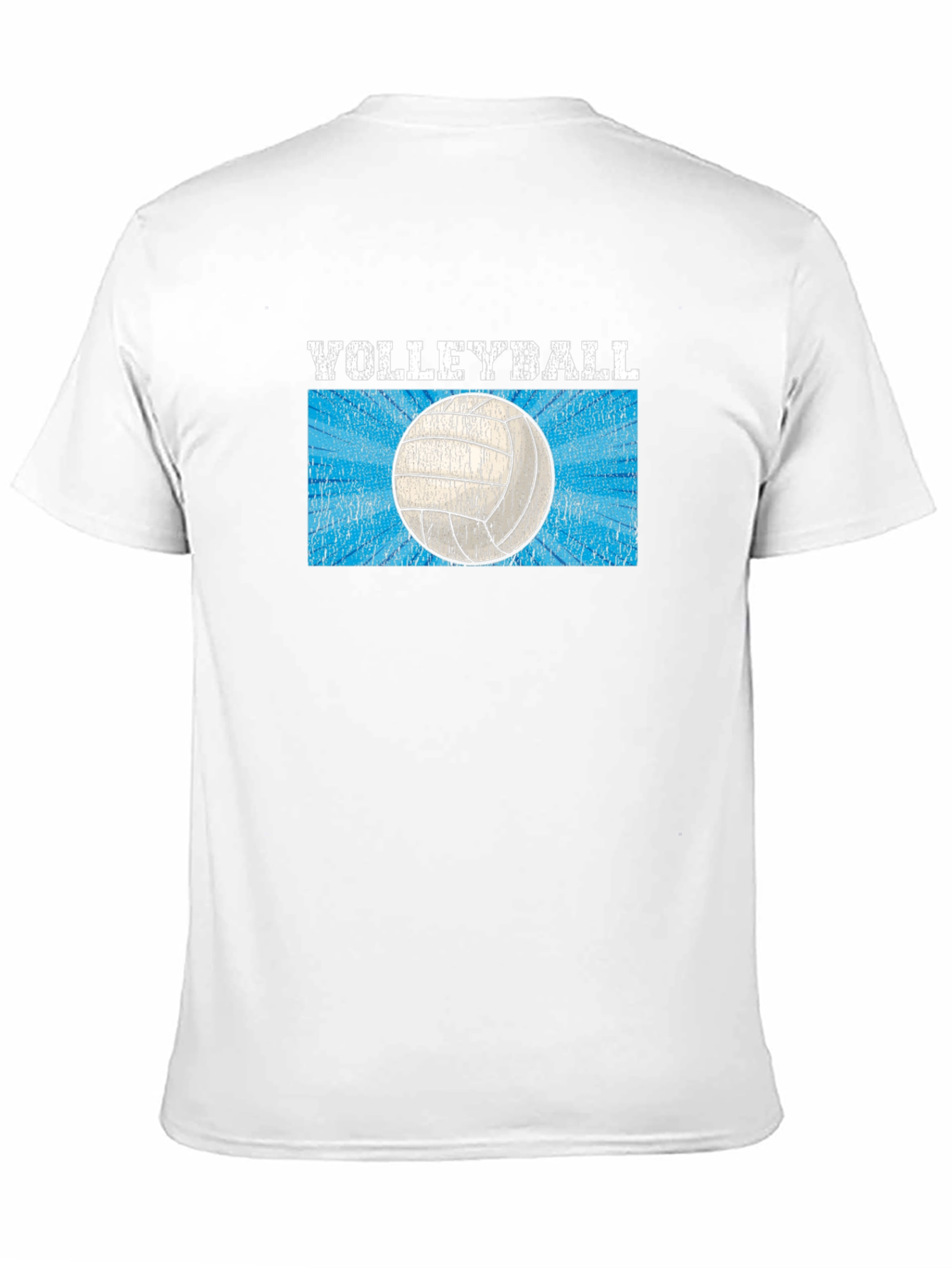 Volleyball Graphic T-Shirt - Black