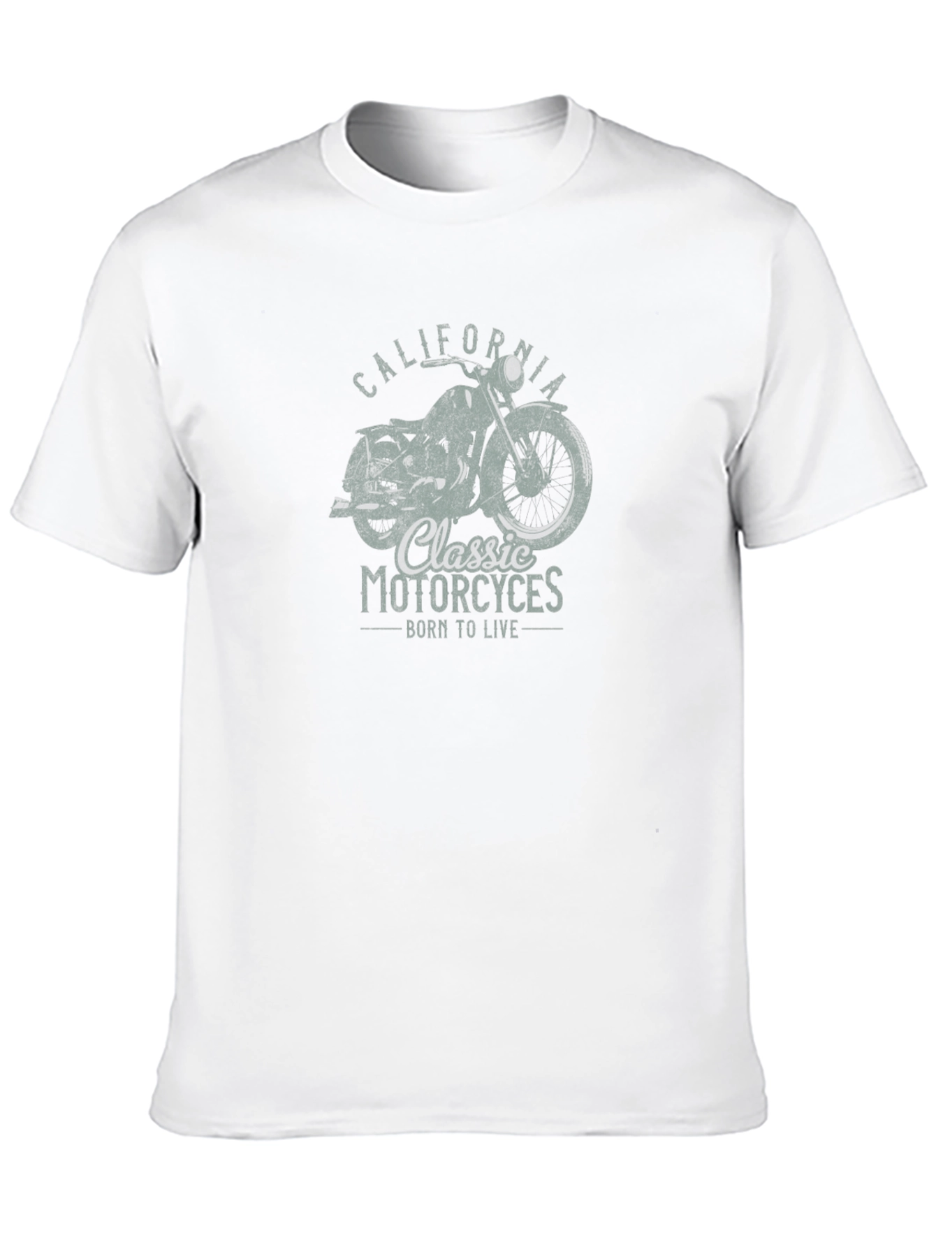 Classic Motorcycle Graphic Tee - Ride in Style!