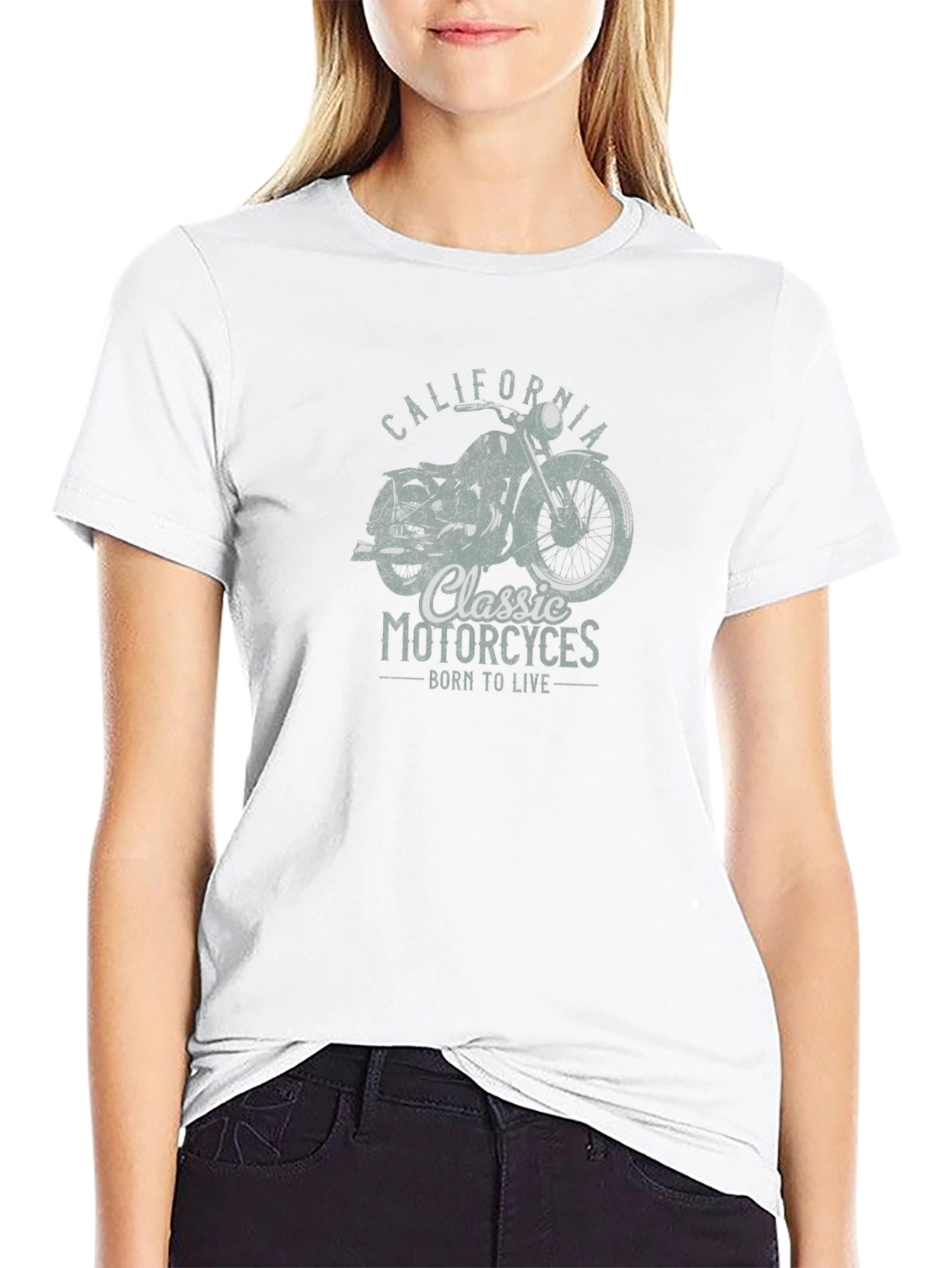 Classic Motorcycle Graphic Tee - Ride in Style!