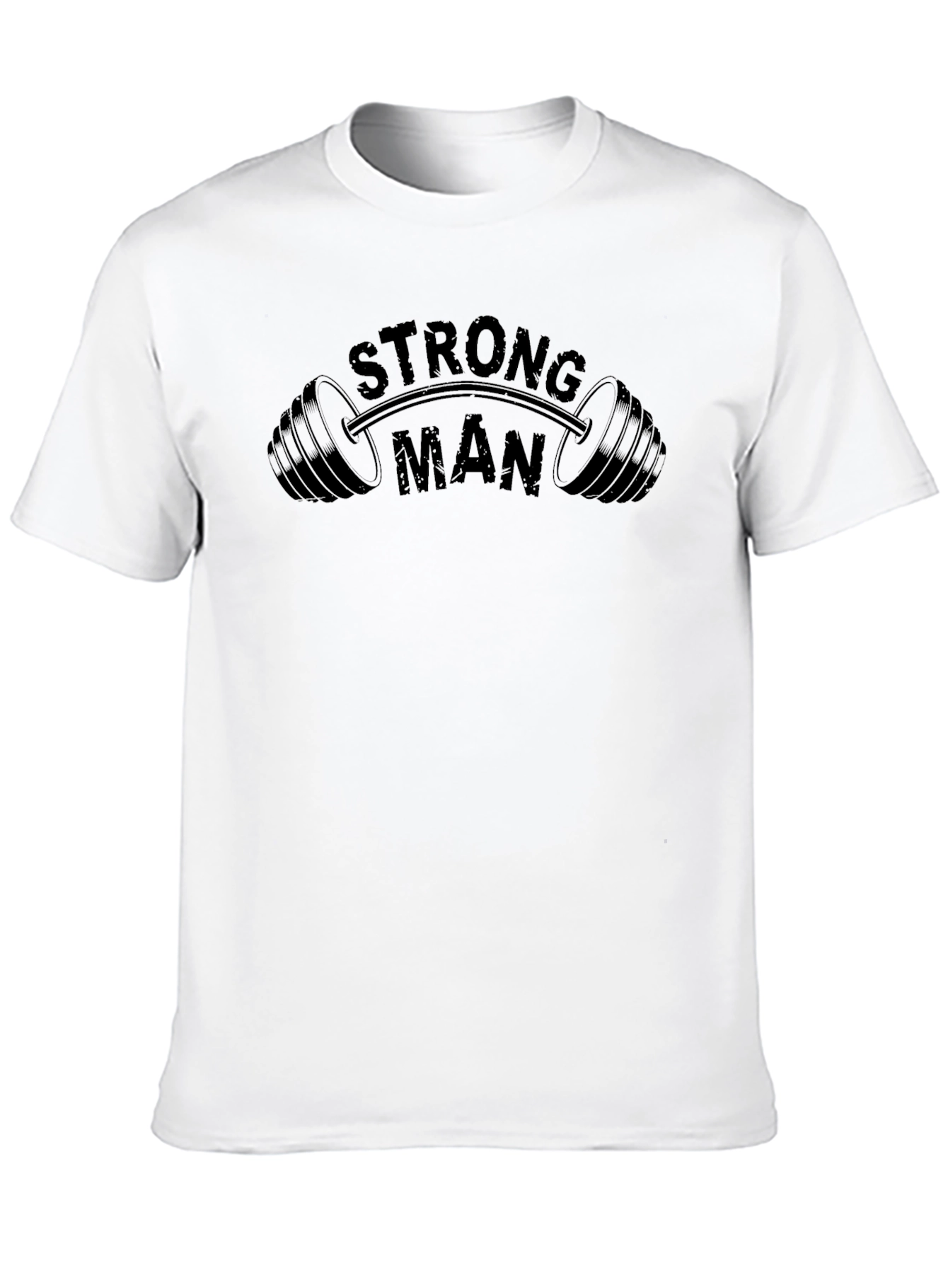 Strong Man Black T-Shirt