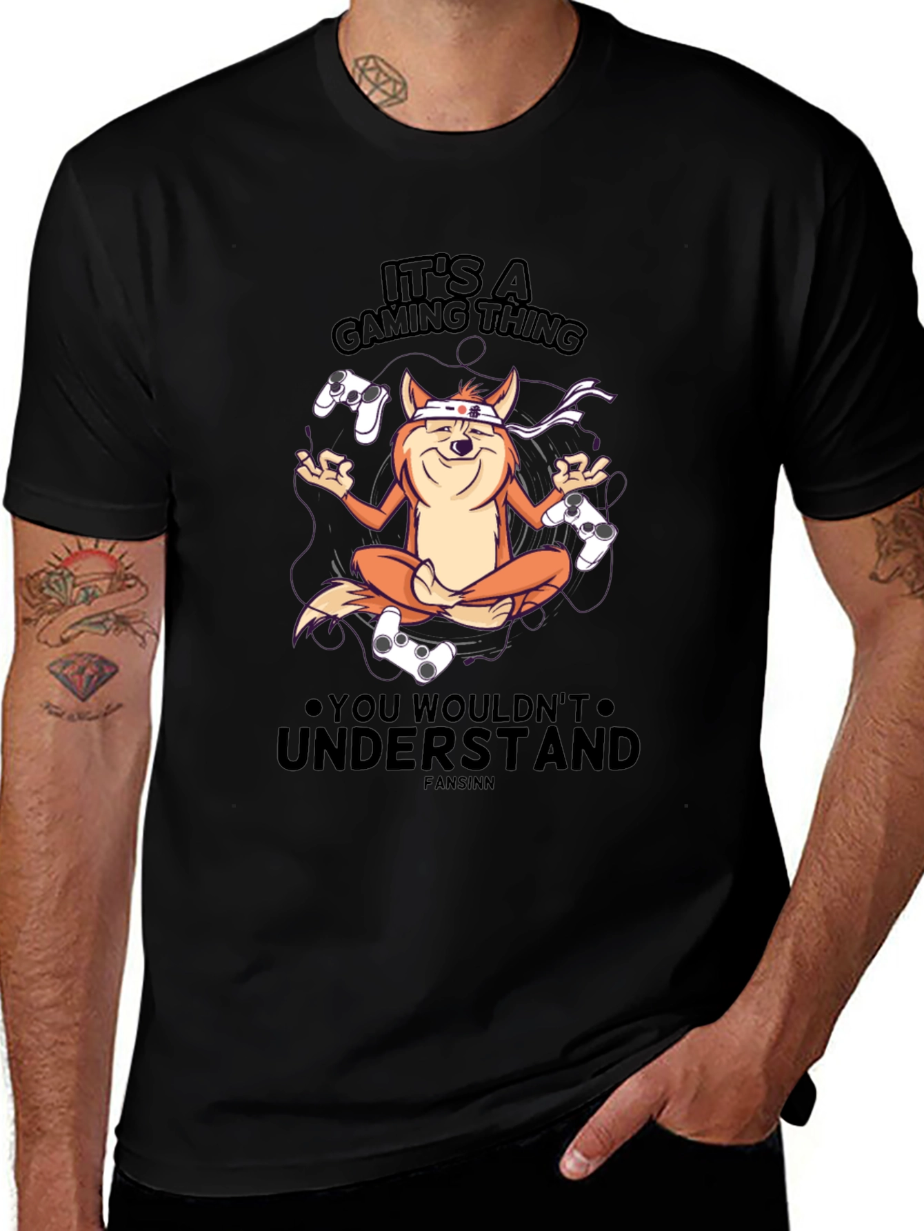 Its A Gaming Thing Black T-Shirt