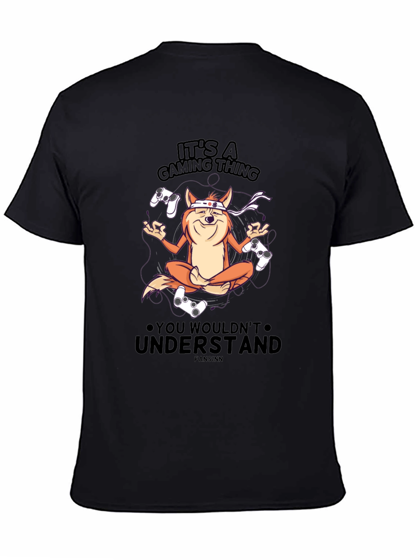 Its A Gaming Thing Black T-Shirt