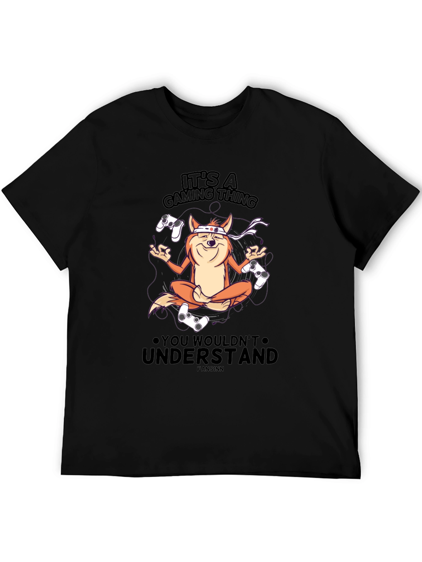 Its A Gaming Thing Black T-Shirt