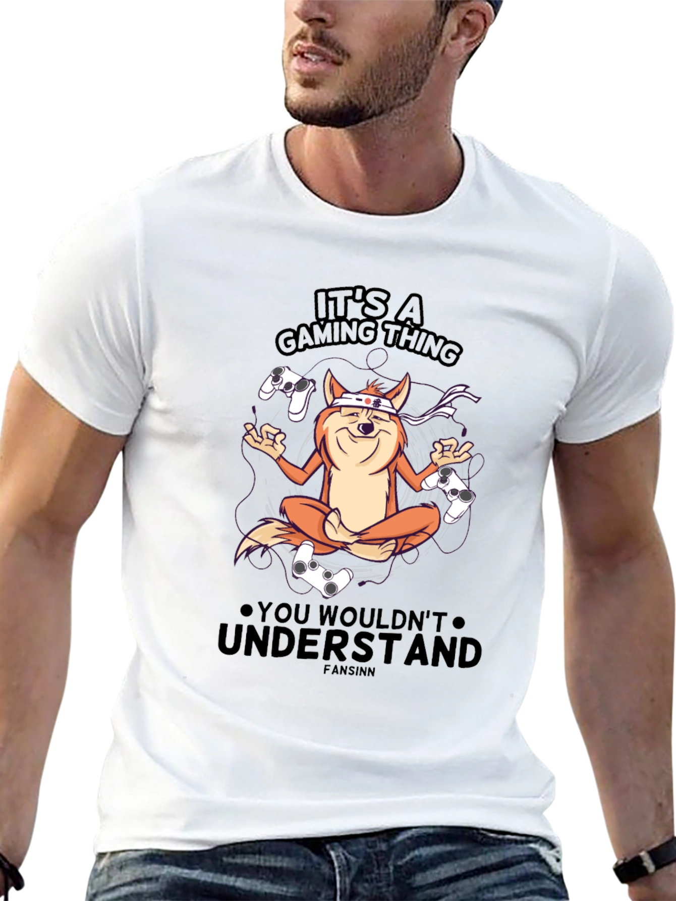 Its A Gaming Thing Black T-Shirt