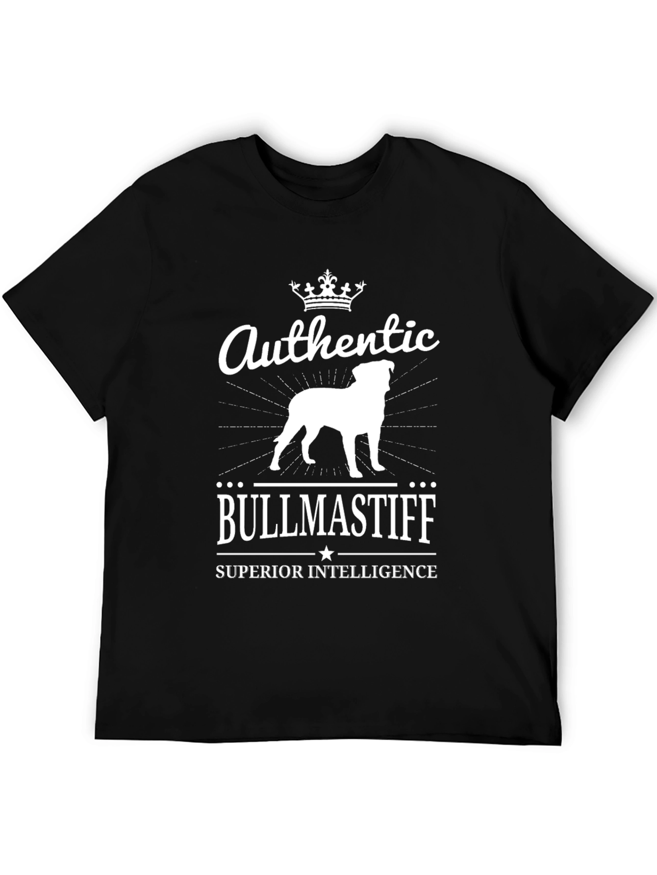 Authentic Bullmastiff T-Shirt - Superior Intelligence