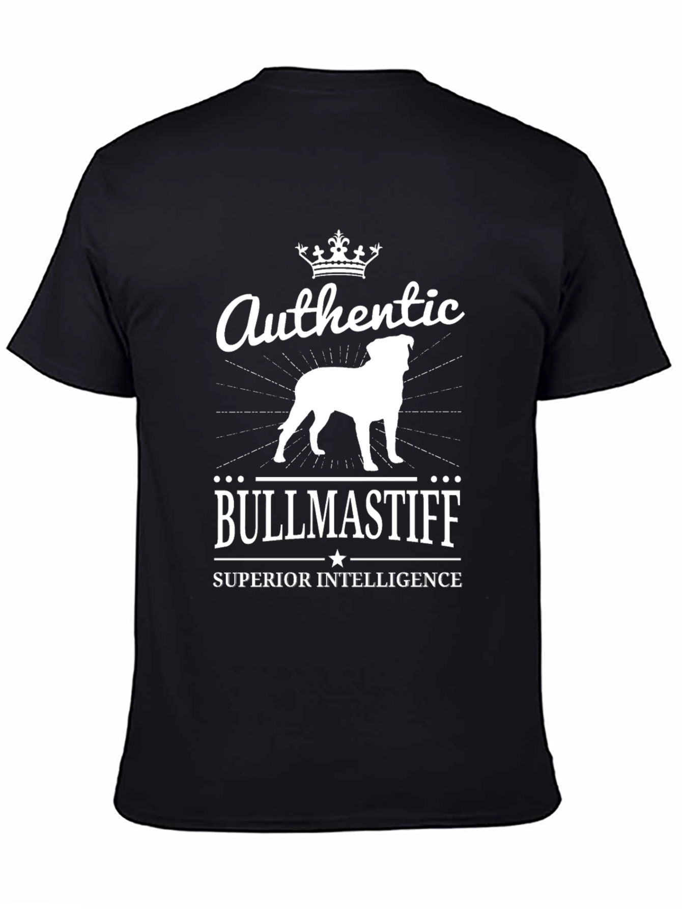 Authentic Bullmastiff T-Shirt - Superior Intelligence